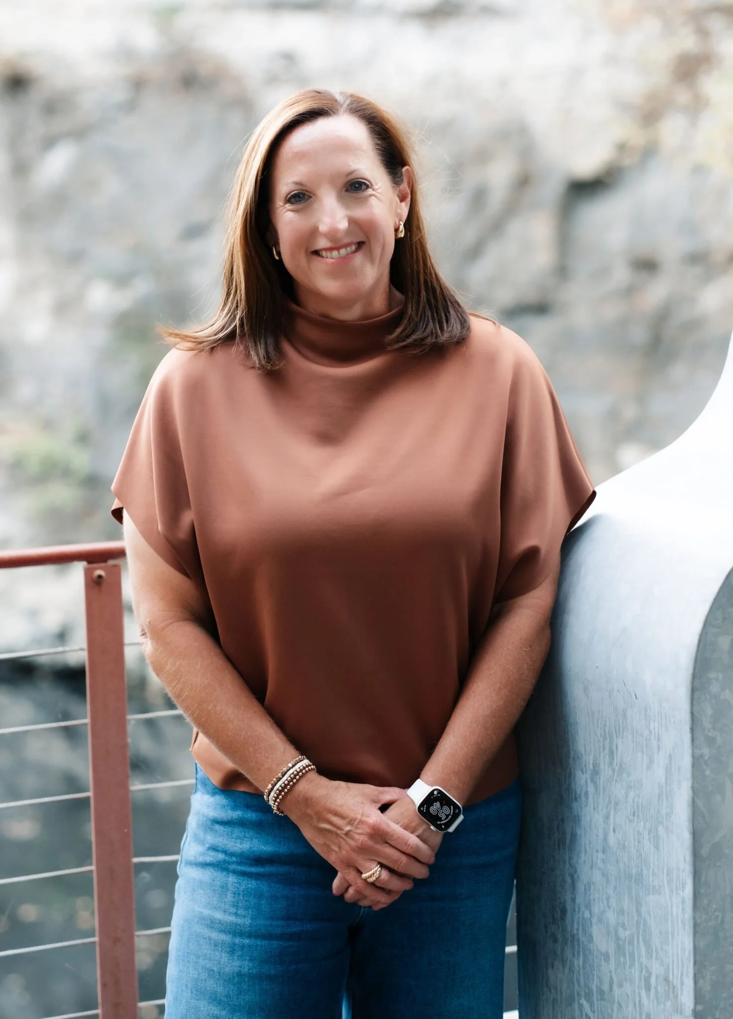 Lisa Cellucci smiling outdoors