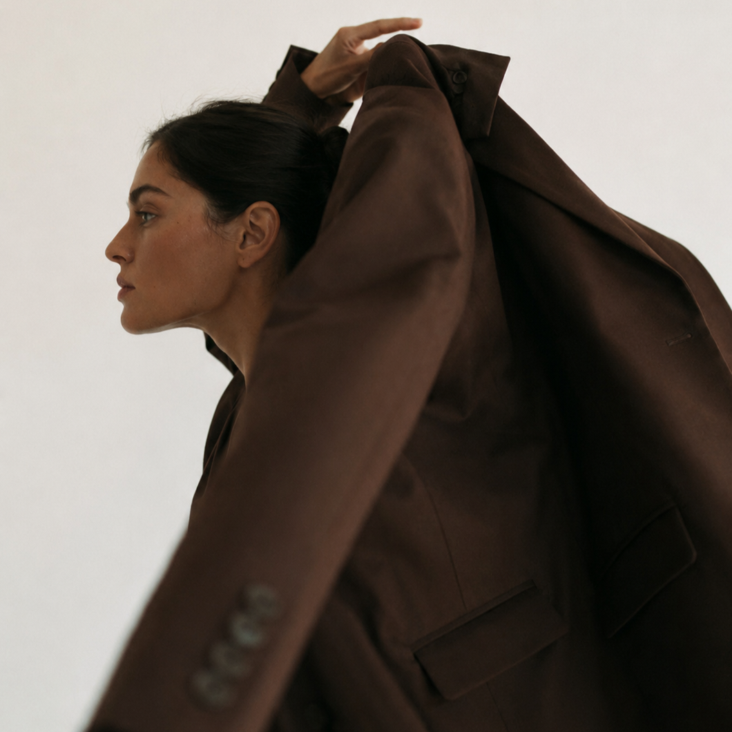 Editorial fashion image representing personal styling and image consulting.