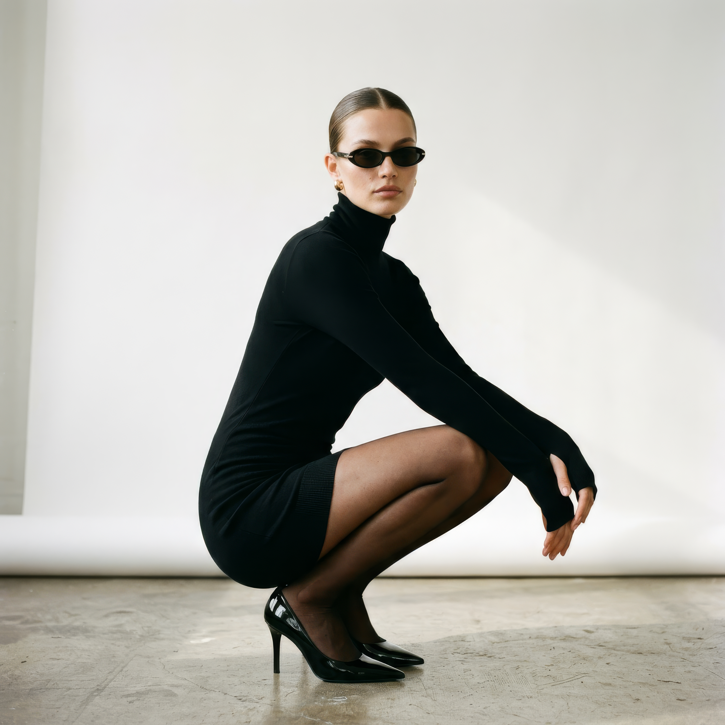 Editorial fashion portrait for Boston image consulting and personal branding