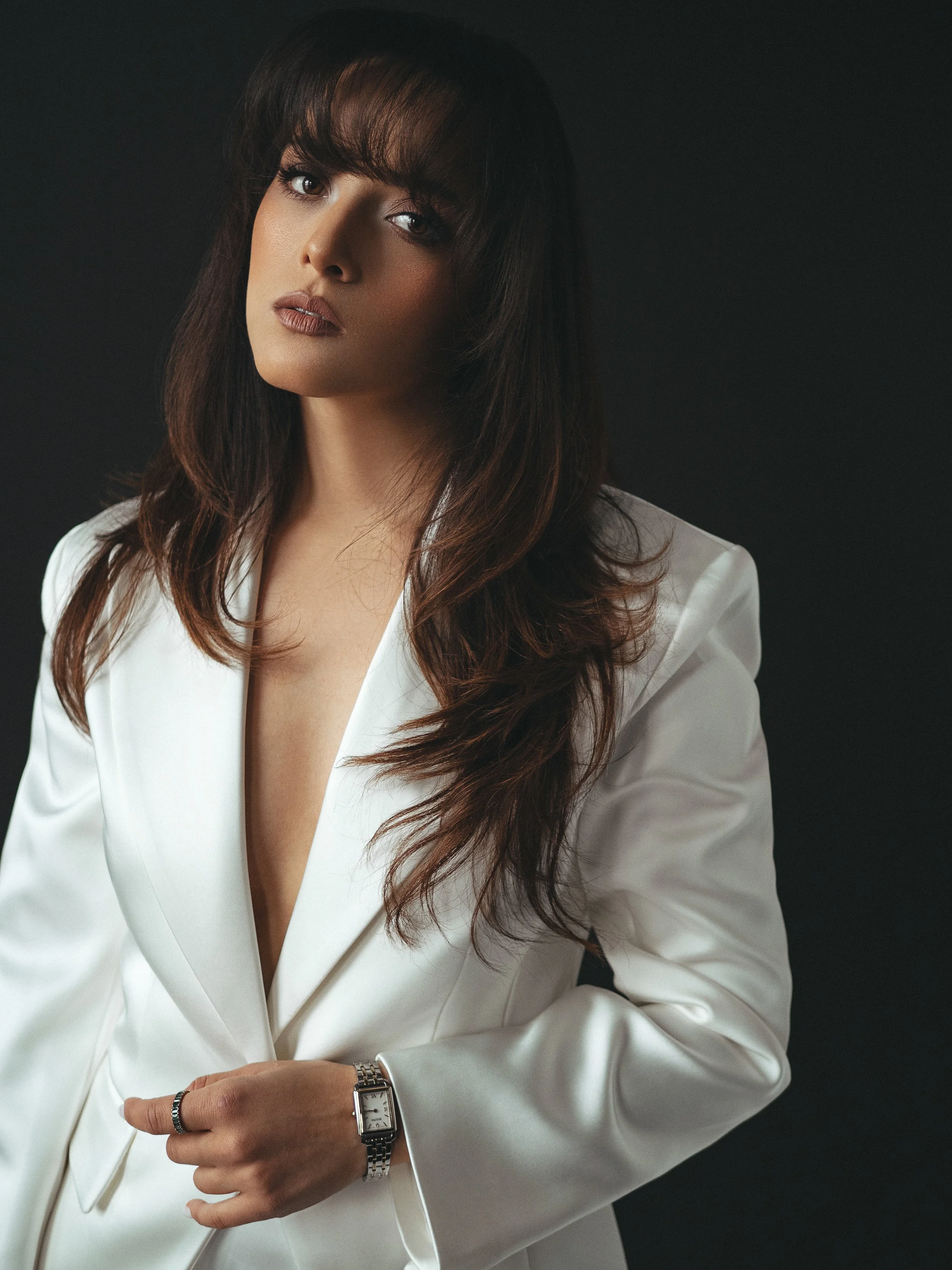 Editorial portrait of ATANTIK’s image consultant, founder of a Boston image consulting agency.