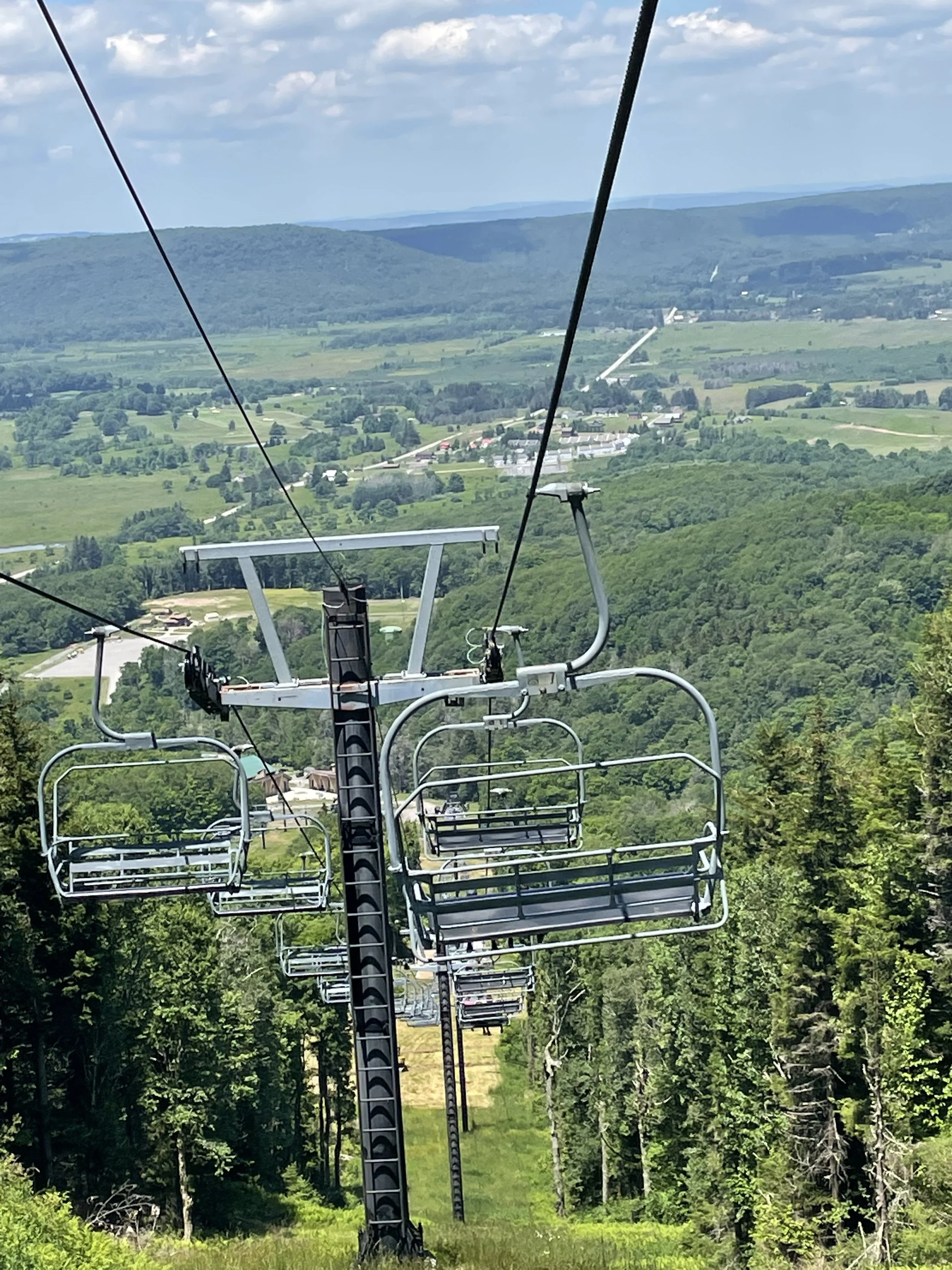 Scenic chairlift
