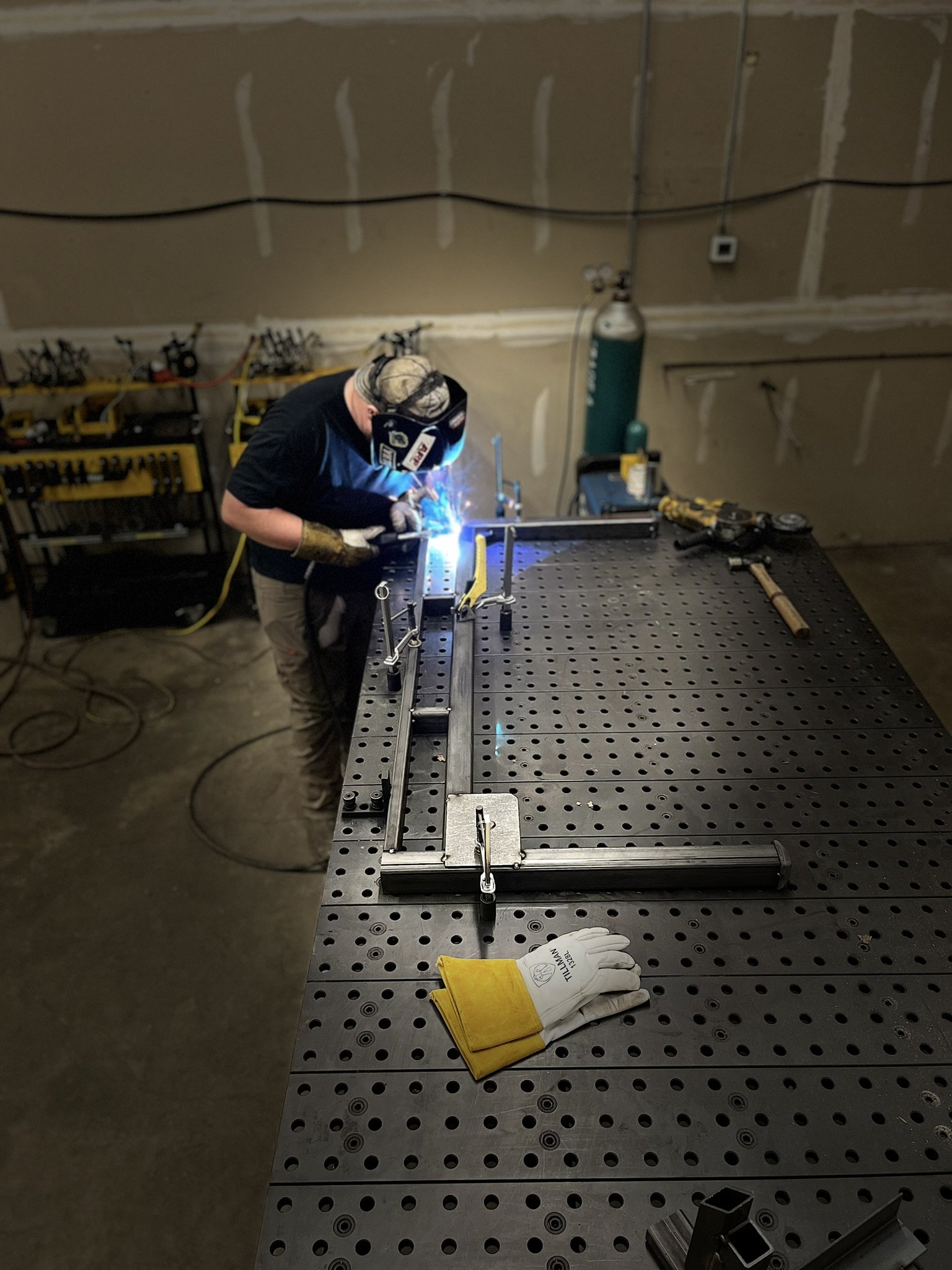 MIG Welding, TIG Welding, Stick Welding, Stainless Steel, Carbon Steel, Aluminum, Jig Table