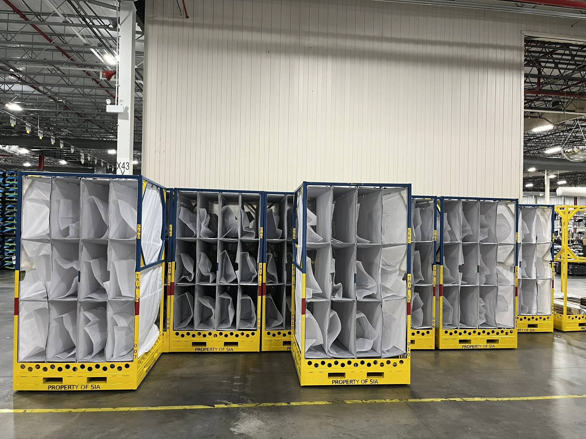Back Racks, Industrial Parts Storage