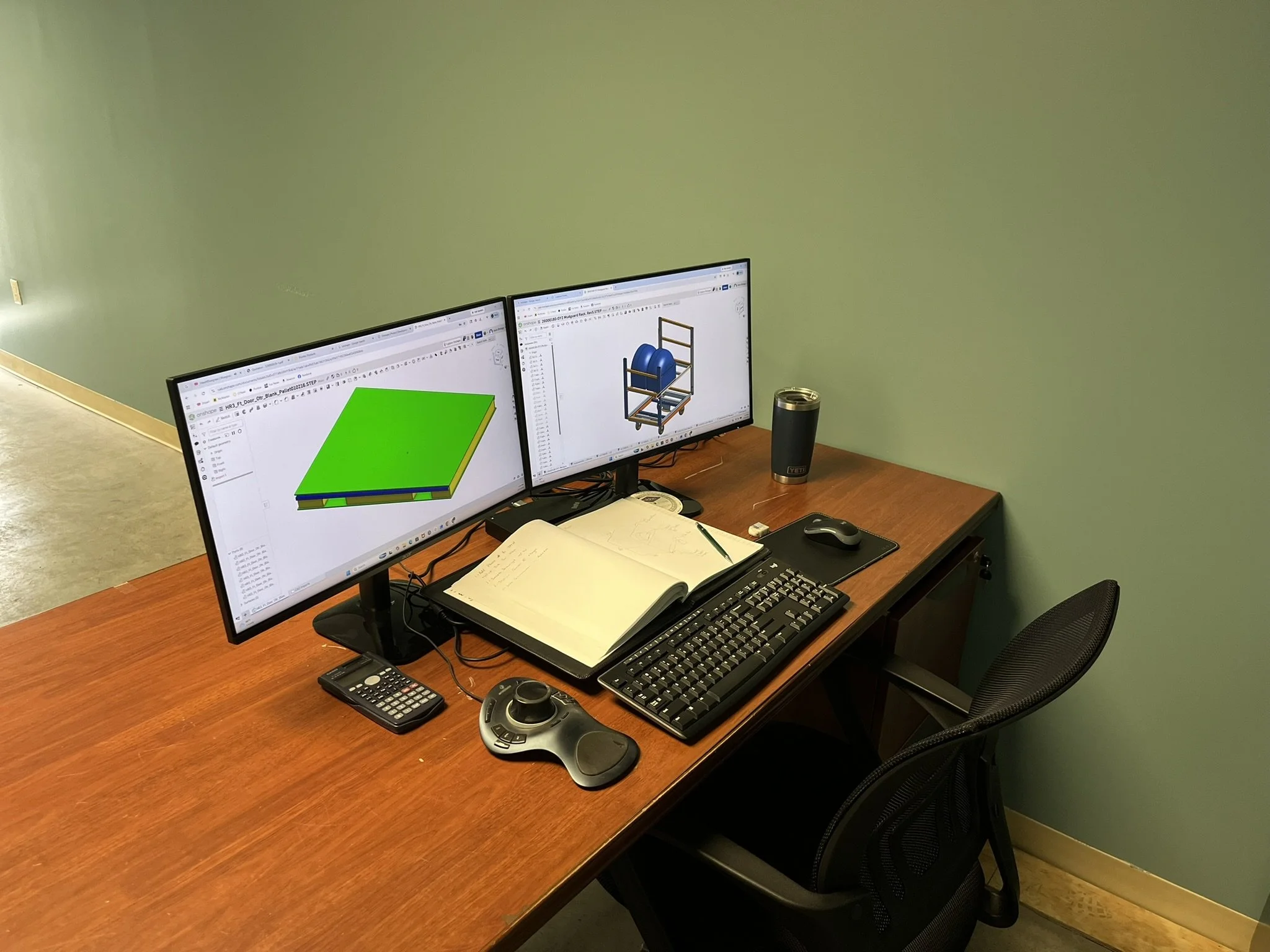 3D CAD Design, Solidworks, Fusion