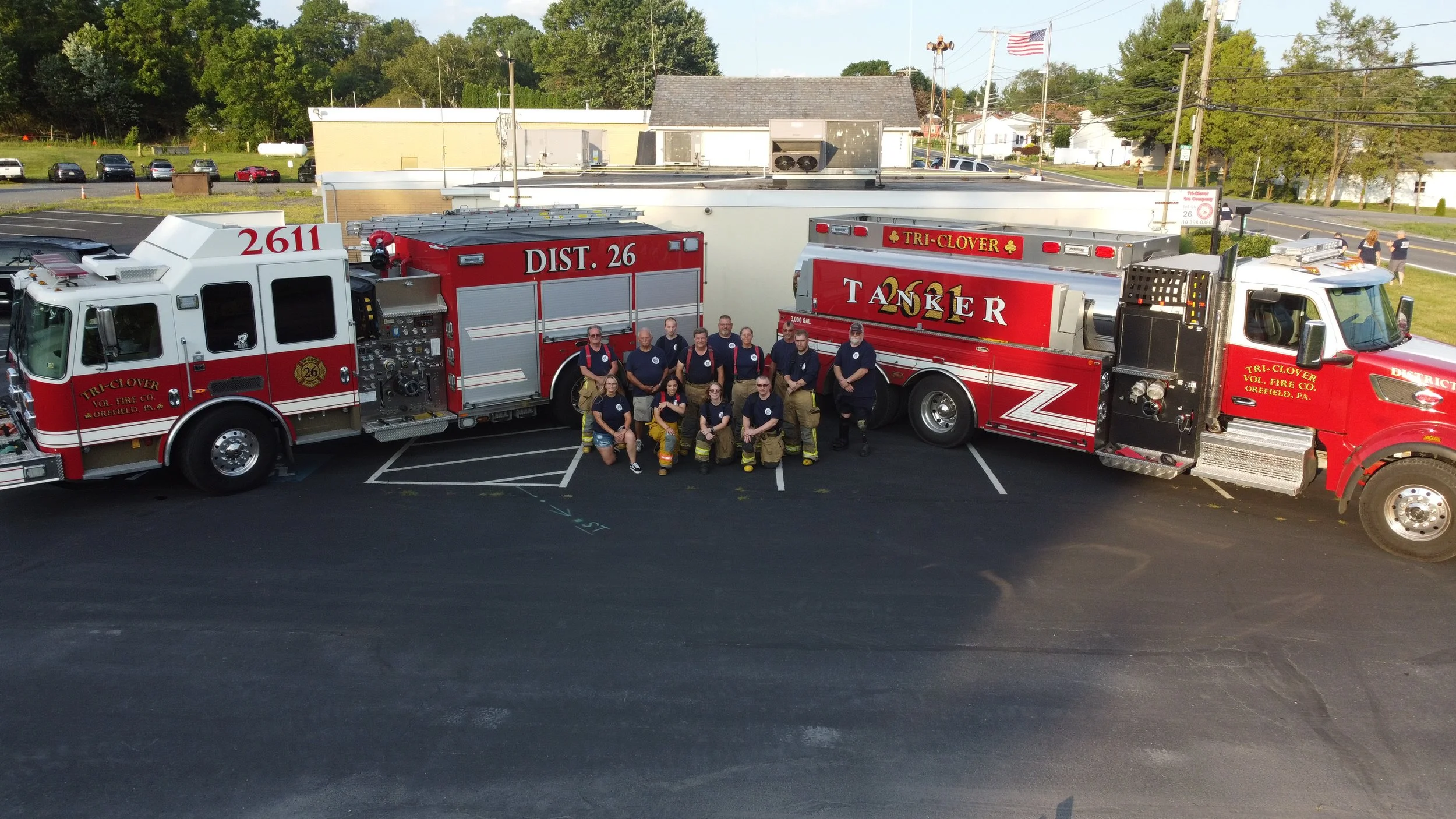 fire team arial view