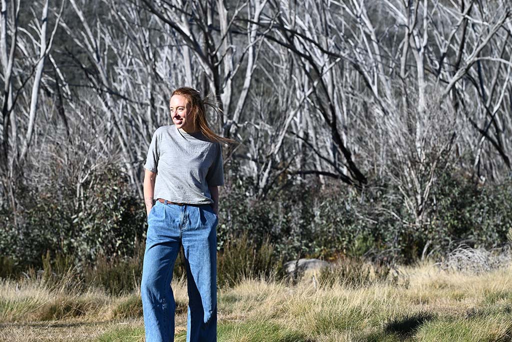 Crop Merino Tee