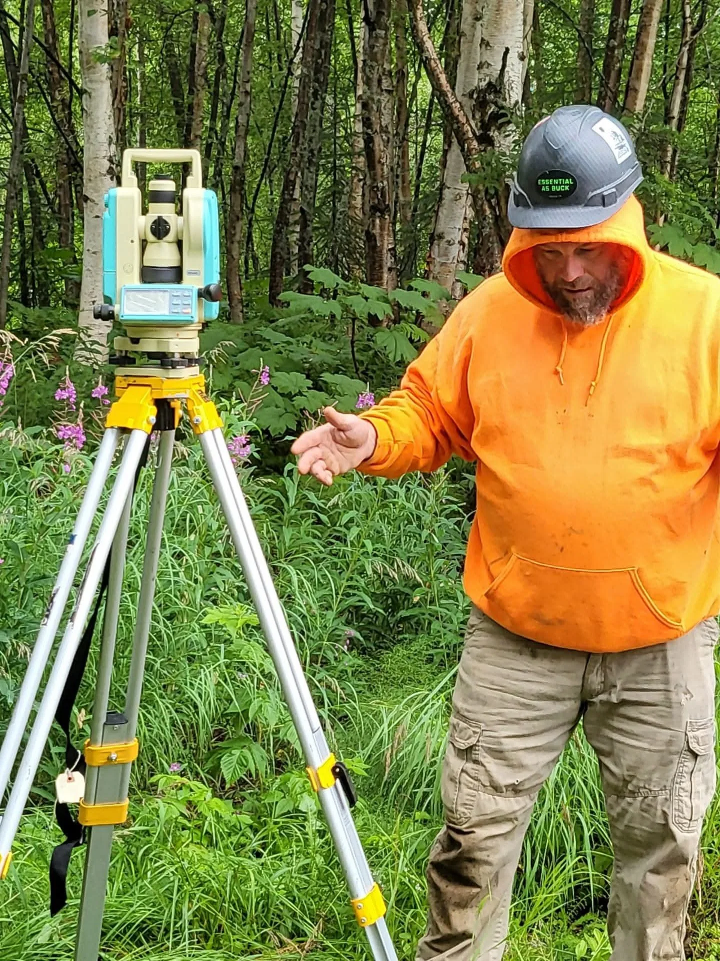 Owner Cory Turner providing tower plumb and tension training for AT&T tower personnel in Anchorage, Alaska. Over 25 years of communications tower construction, maintenance, rigging, and safety experience.
