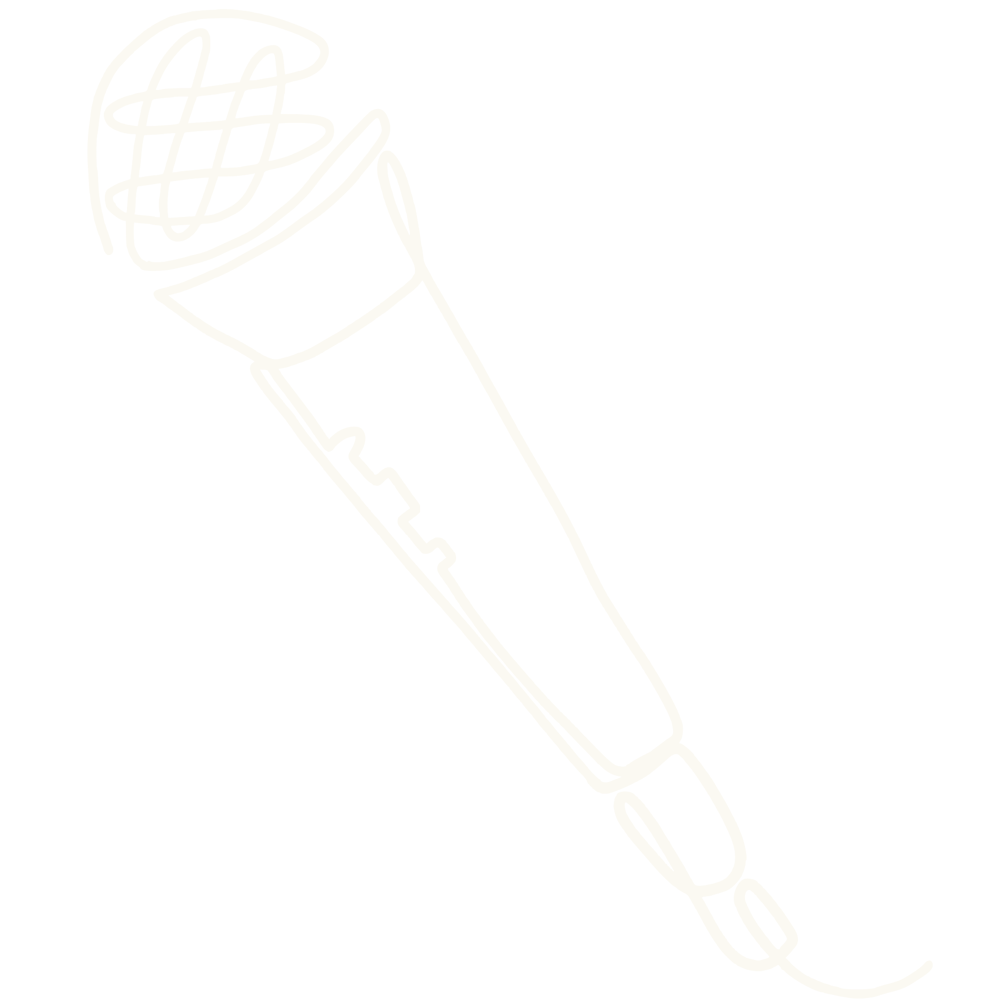 line drawing of a microphone from a speaker