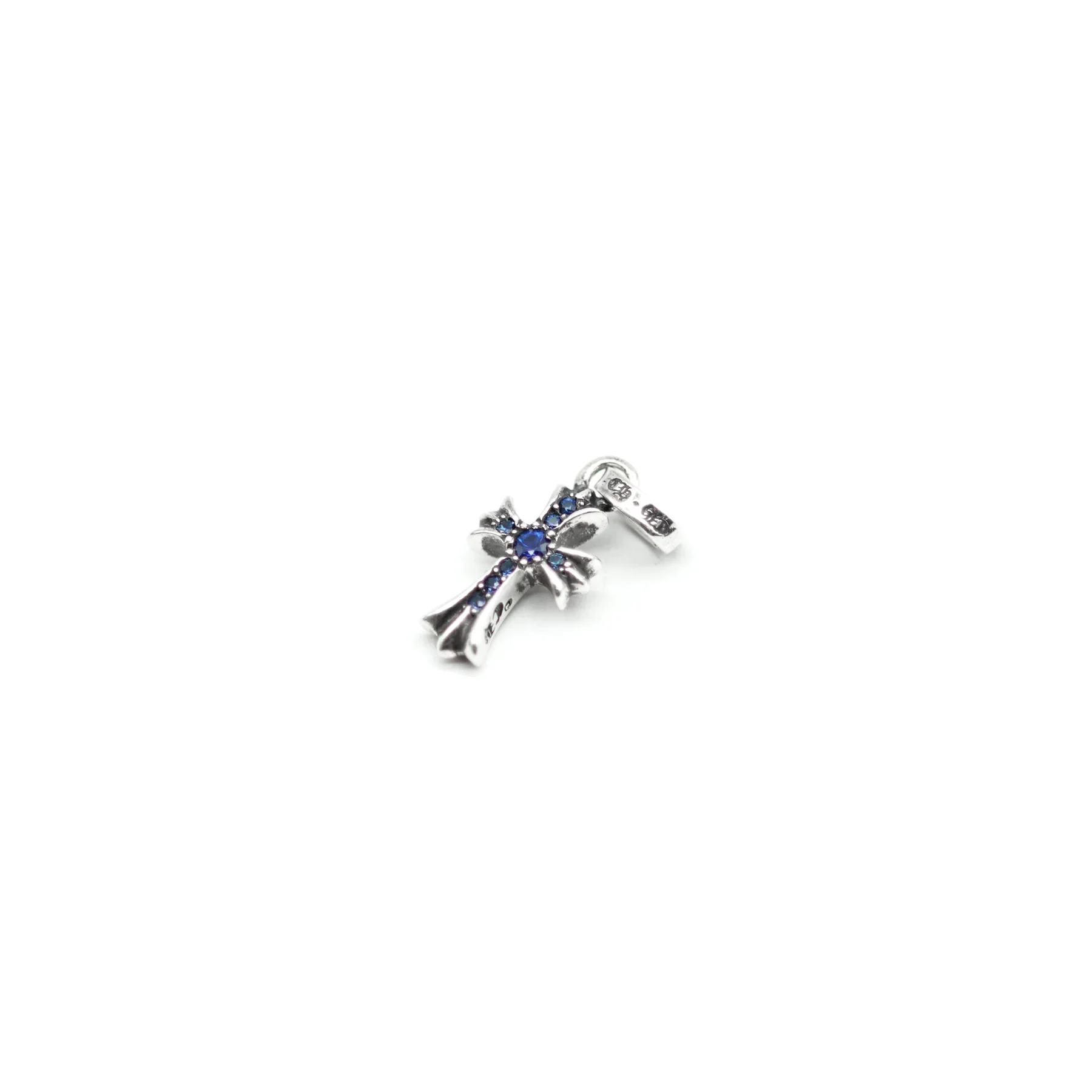 Ali Diamond chrome-hearts-silver-blue-diamonds-babyfat-cross-pendant-612467.webp