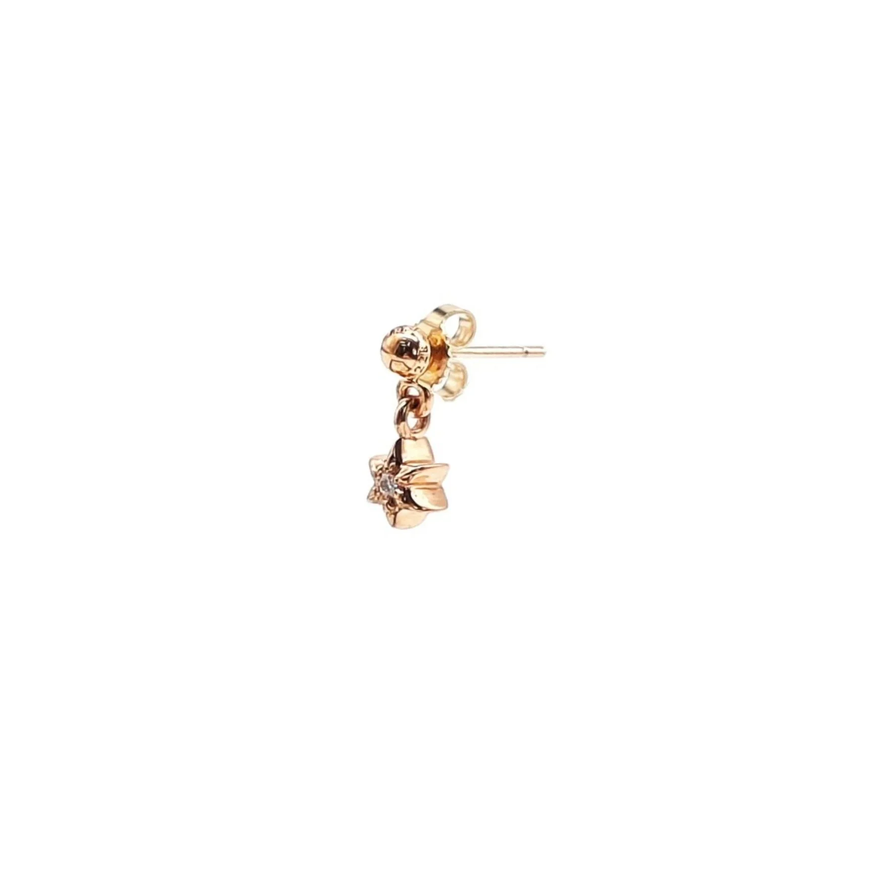 Ali Diamond chrome-hearts-22k-gold-single-diamond-star-earring-1783038.webp