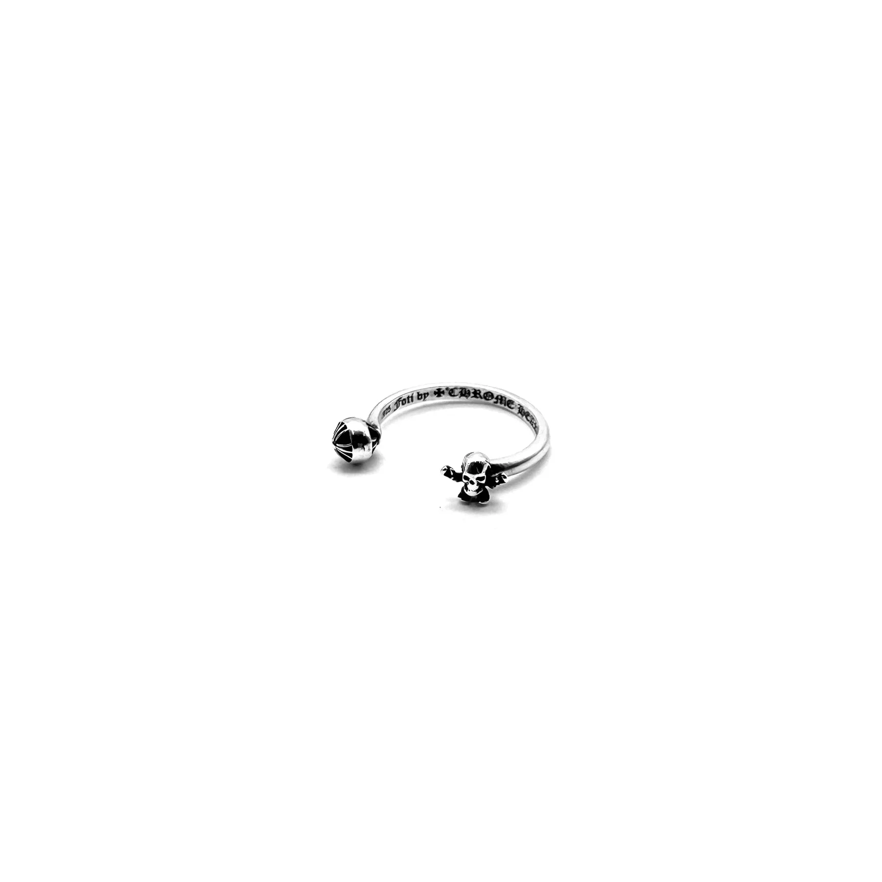 Ali Diamond chrome-hearts-silver-foti-bubblegum-cross-ring-8993583.webp