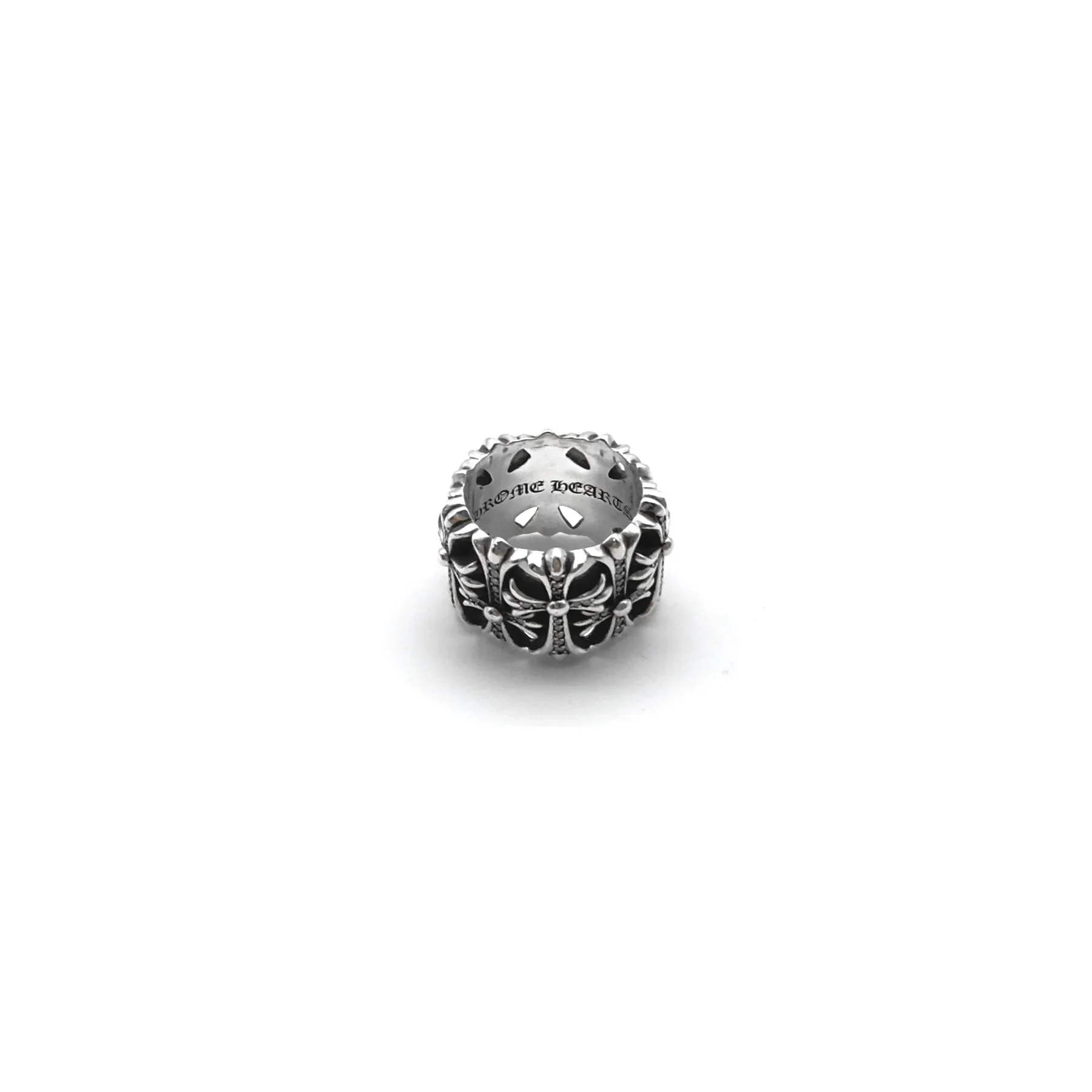 Ali Diamond  2 chrome-hearts-silver-diamond-cemetery-cross-ring-4528598.webp