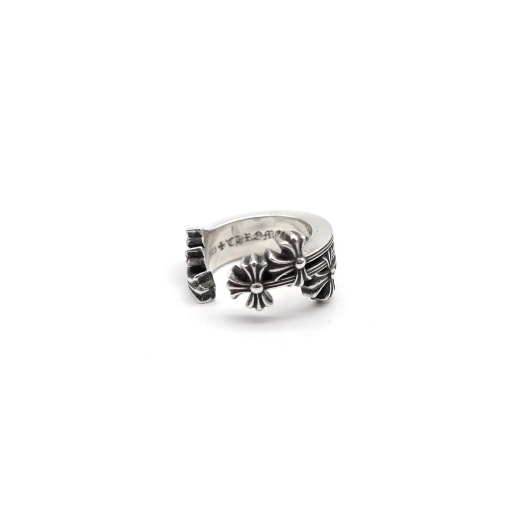 Ali Diamond chrome-hearts-silver-triple-cross-ring-3957074.webp