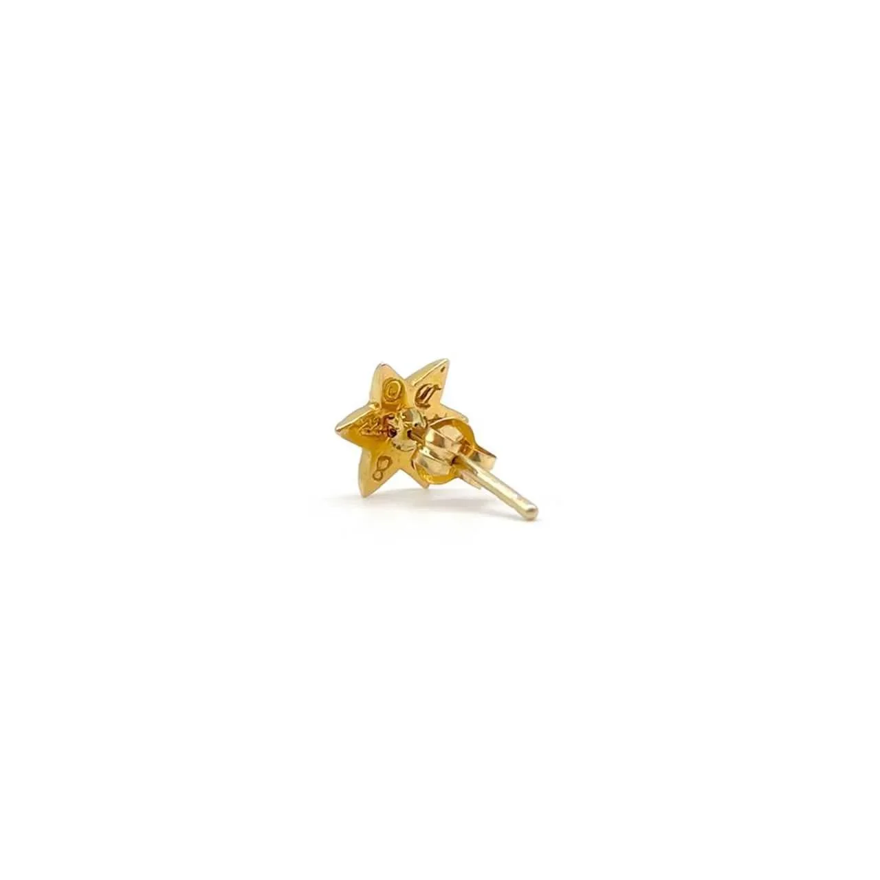Ali Diamond chrome-hearts-22k-gold-hexagram-diamond-star-earring-stud-8560355.webp