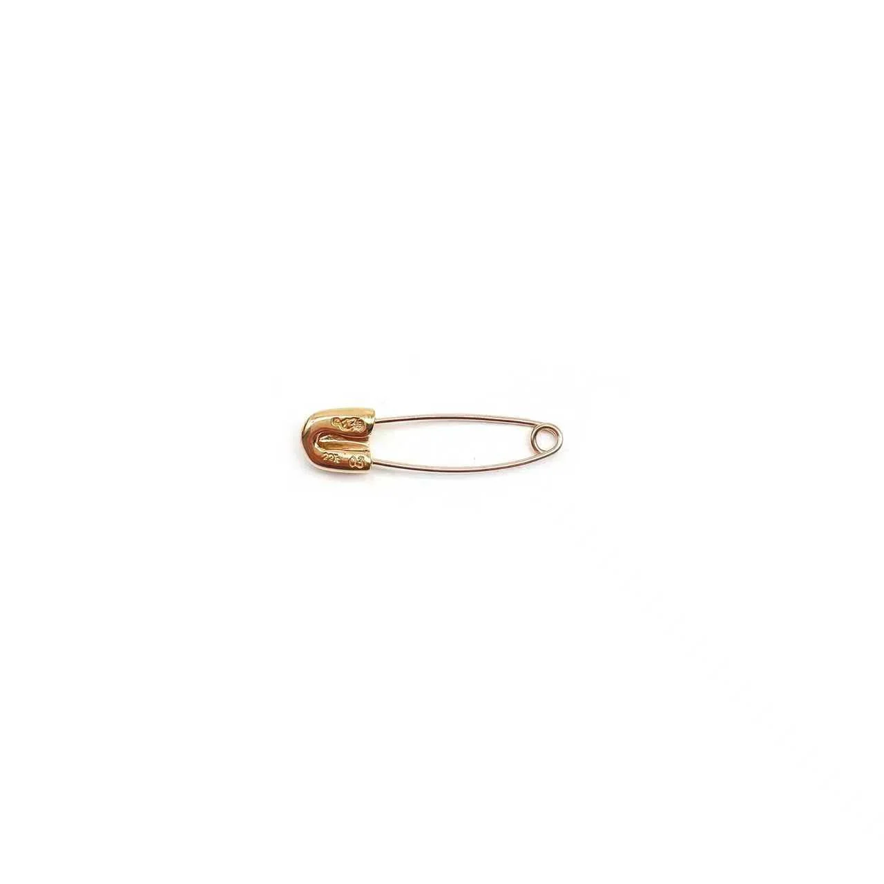 Ali Diamond chrome-hearts-22k-gold-emerald-safety-pin-1078499.webp