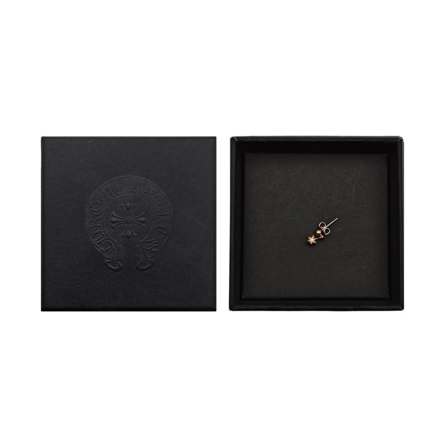 Ali Diamond chrome-hearts-22k-gold-single-diamond-star-earring-8963288.webp
