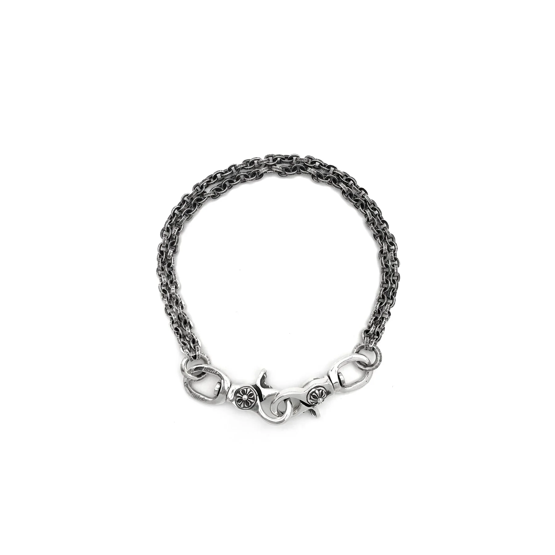 Ali Diamond chrome-hearts-silver-2-clip-paperchain-wallet-chain-2747374.webp