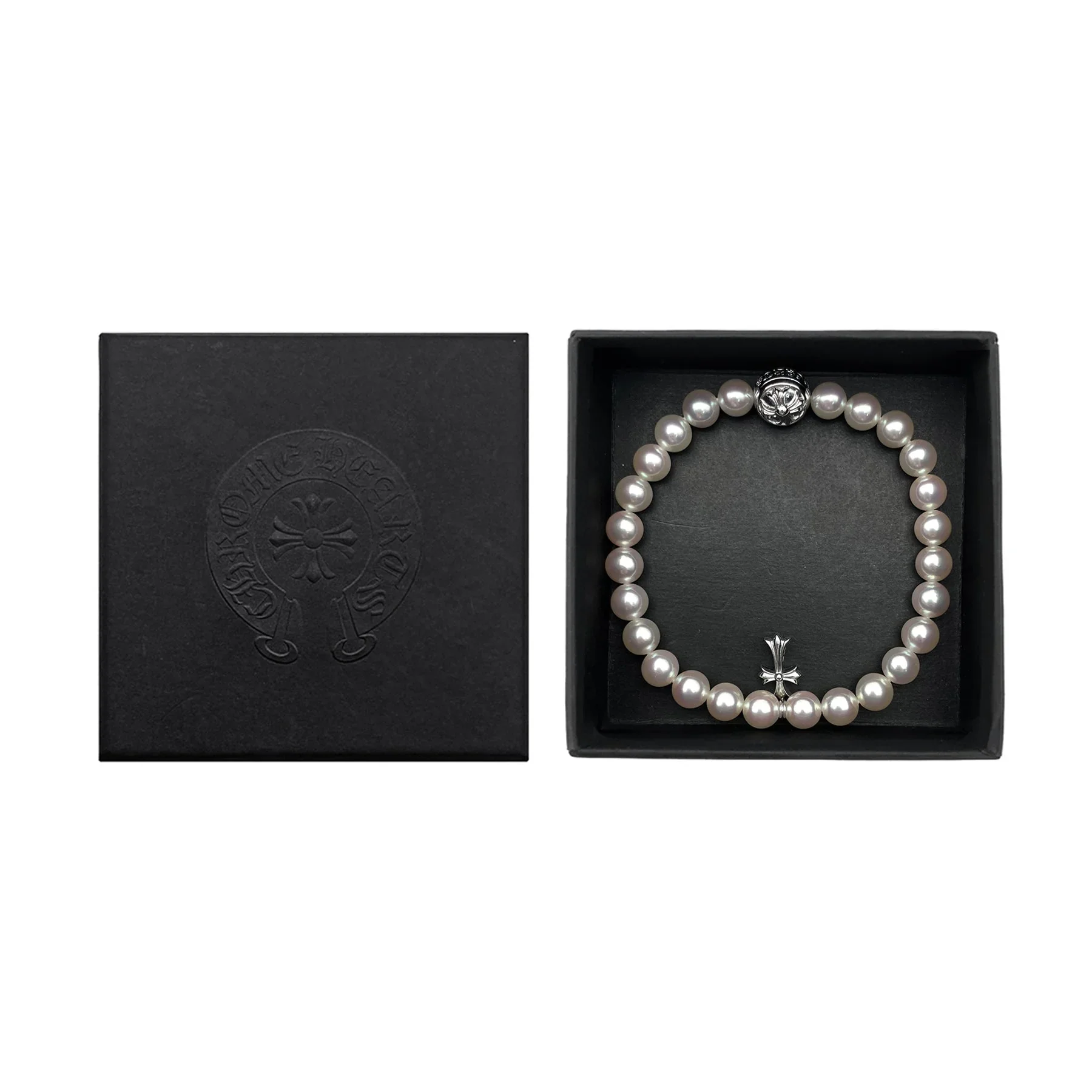 Ali Diamond chrome-hearts-mikimoto-white-pearl-bracelet-6181597.webp