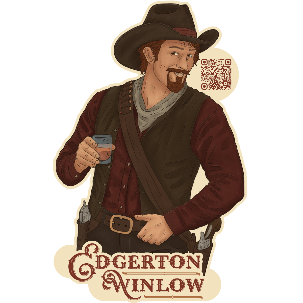 Edgerton Winlow Sticker
