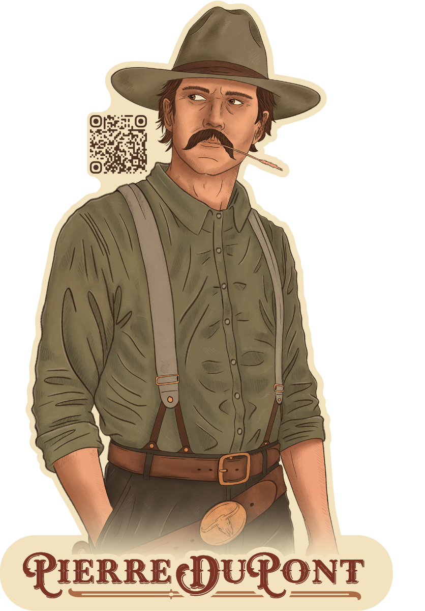 Pierre DuPont Sticker