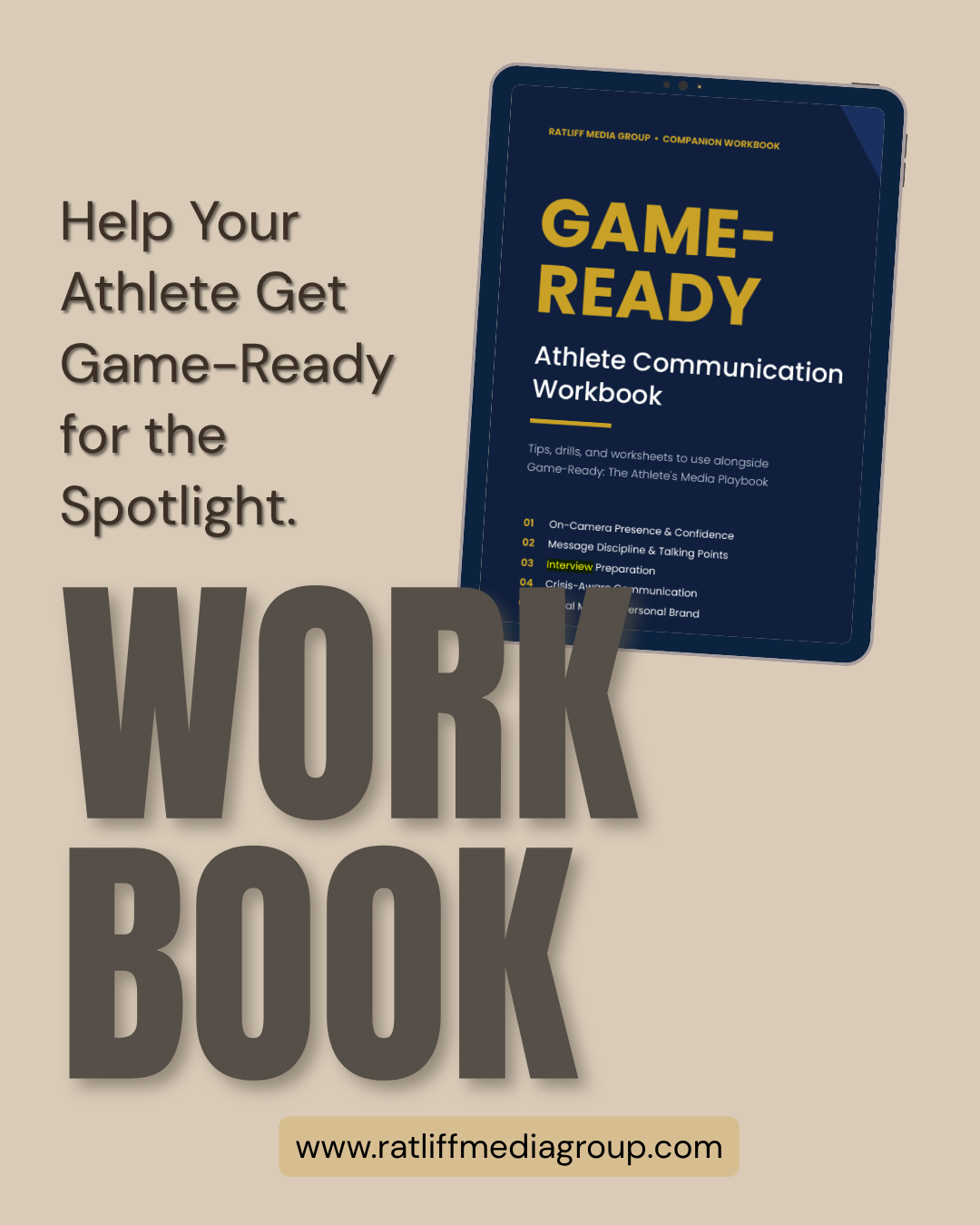 Game-Ready Athlete Communication Workbook