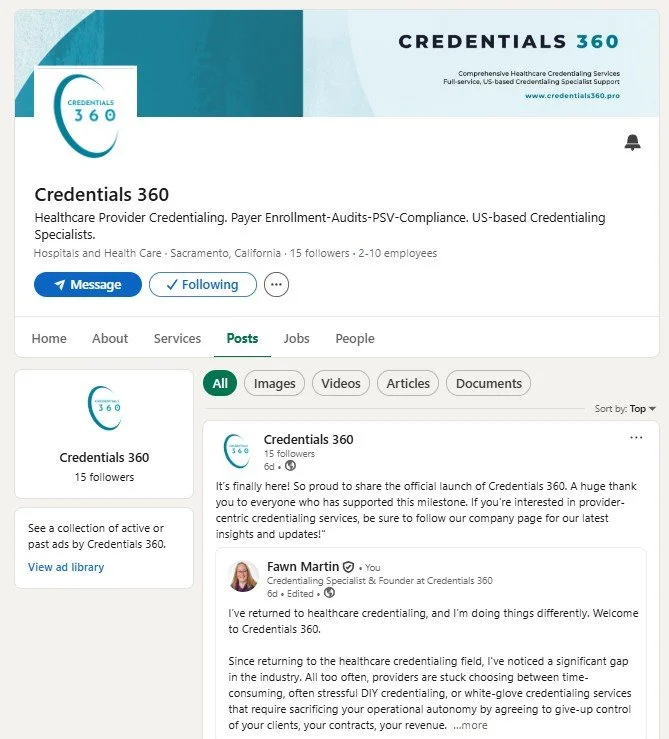 Introducing Credentials 360