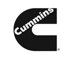 Cummins logo with a black stylized C and the word 'Cummins' inside it.
