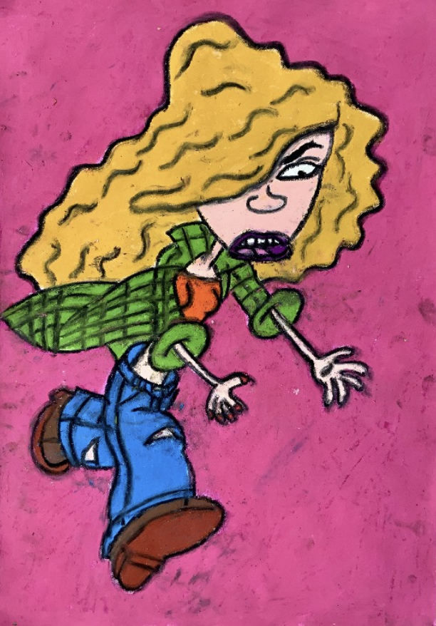 ‘Title’
Pastel on paper
59.4cm x 42cm