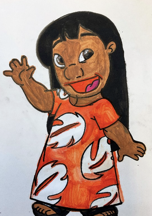 ‘Lilo’
Acrylic on paper
42cm x 29.7cm
