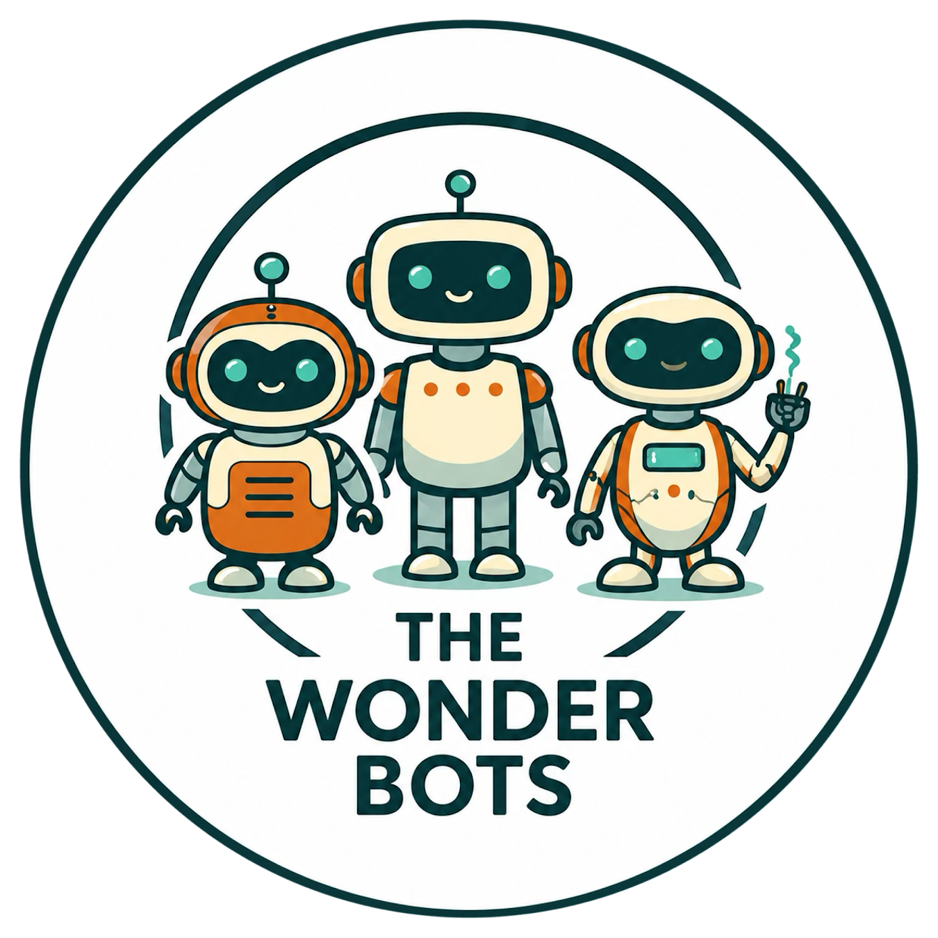 The Wonder Bots Sticker