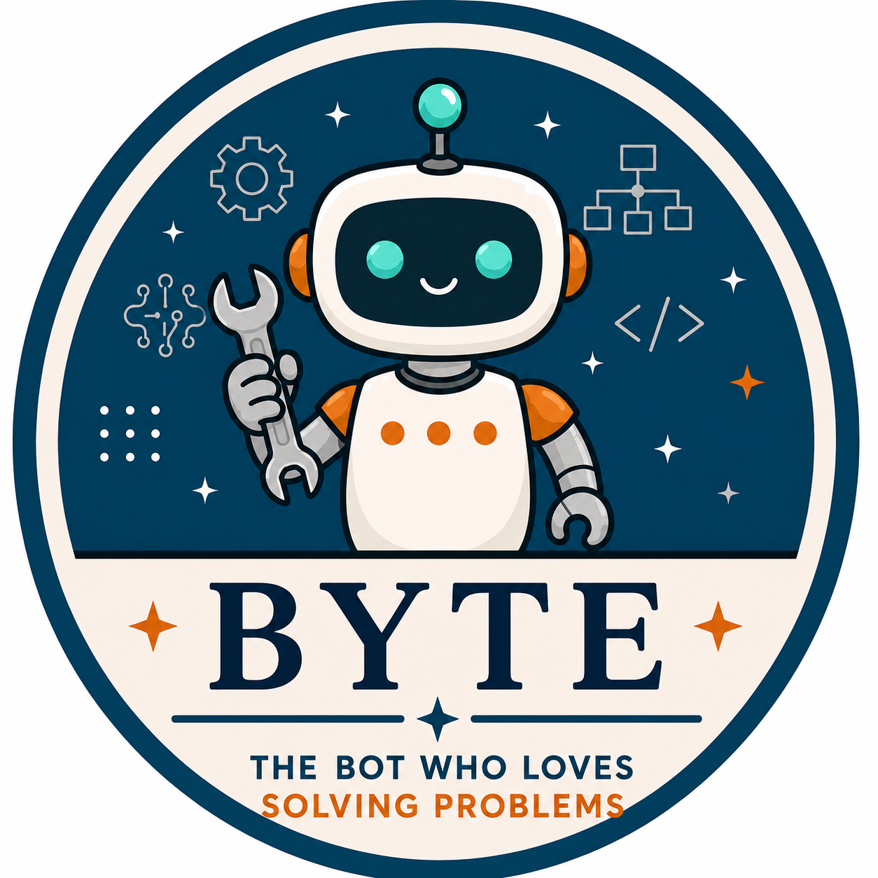 Byte Sticker 4"