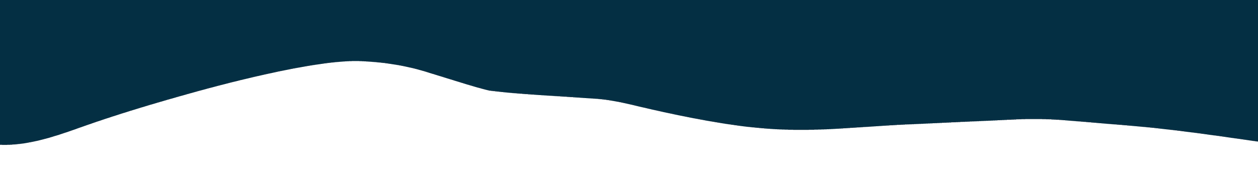 Abstract background featuring flowing white shapes on a dark blue backdrop.