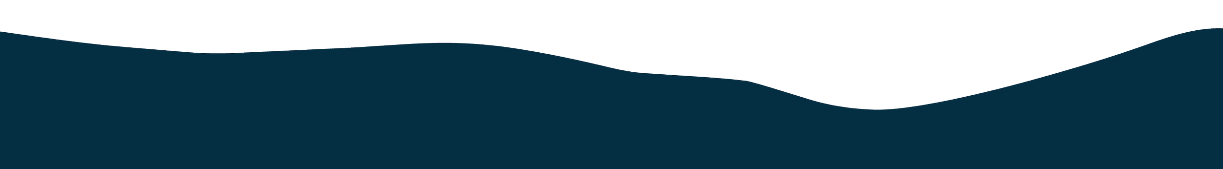 Abstract digital graphic with flowing waves in shades of dark teal, white, and light blue.