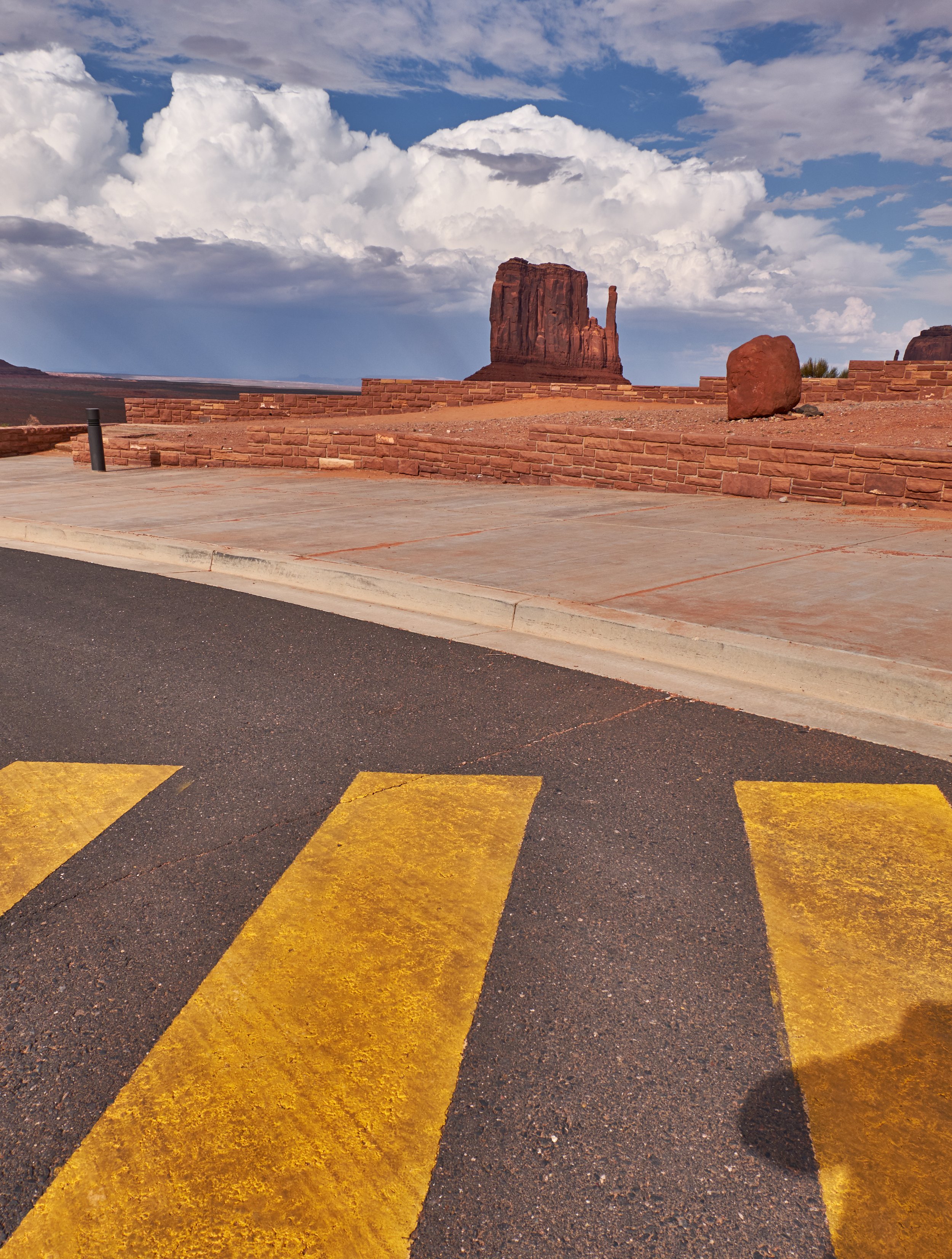 Crosswalk, Monument Valley