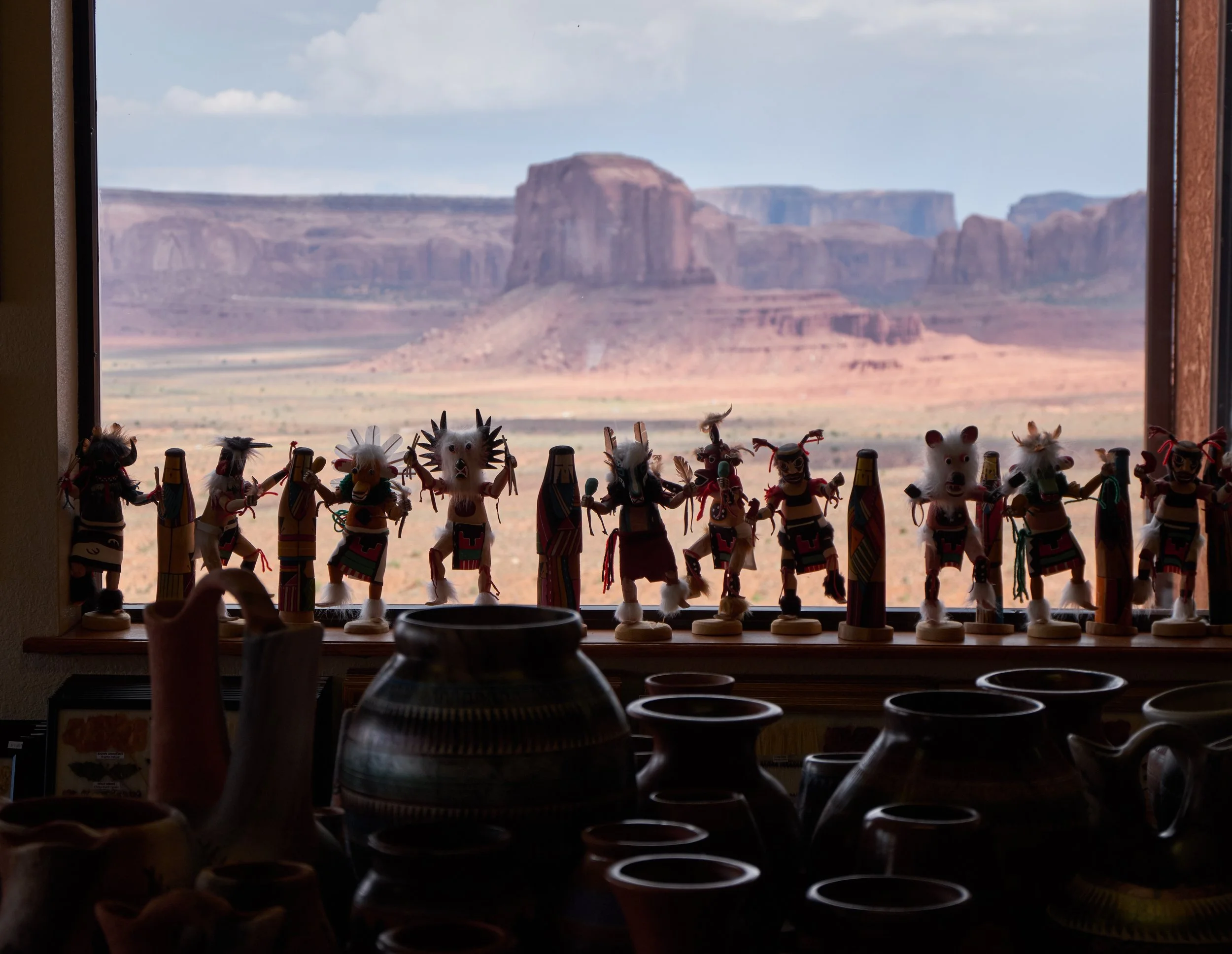 Kachina gifts, Monument Valley