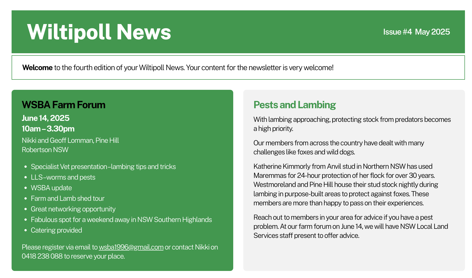 May 2025 Newsletter