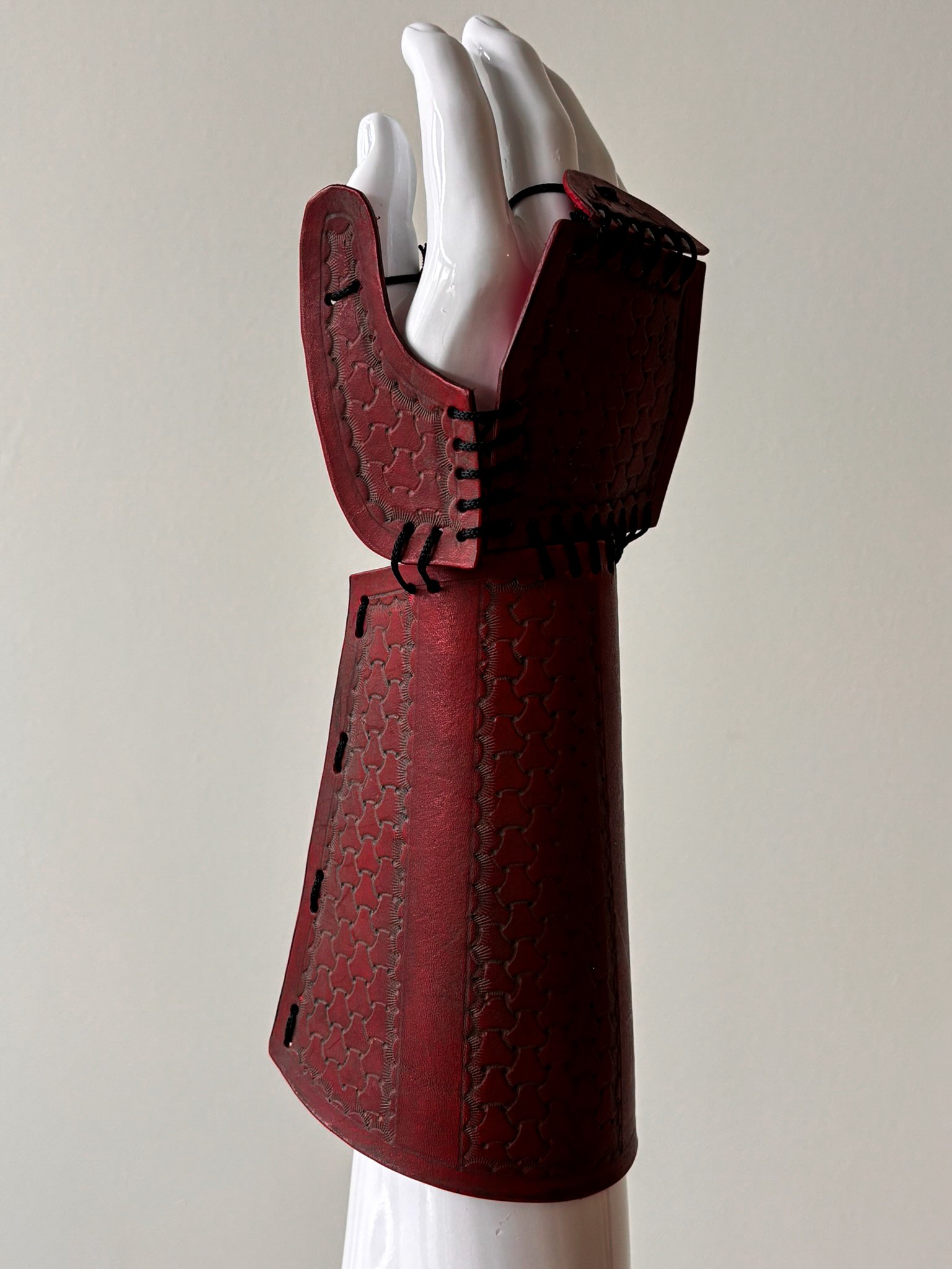 Leather Samurai Bracers