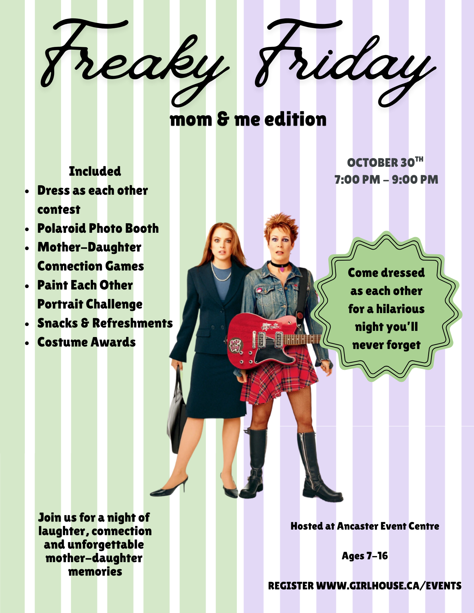 Freaky Friday - Mother/Daughter Event