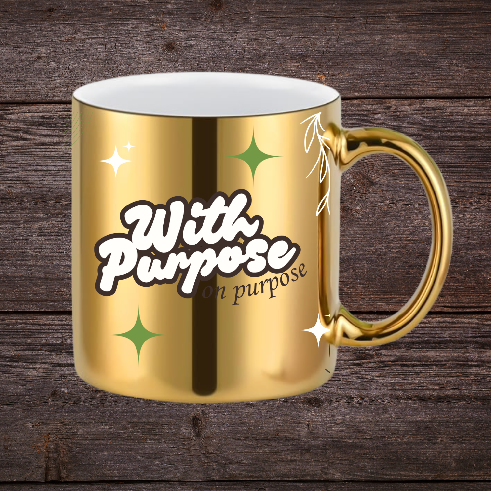 With Purpose, On Purpose — Signature Mug