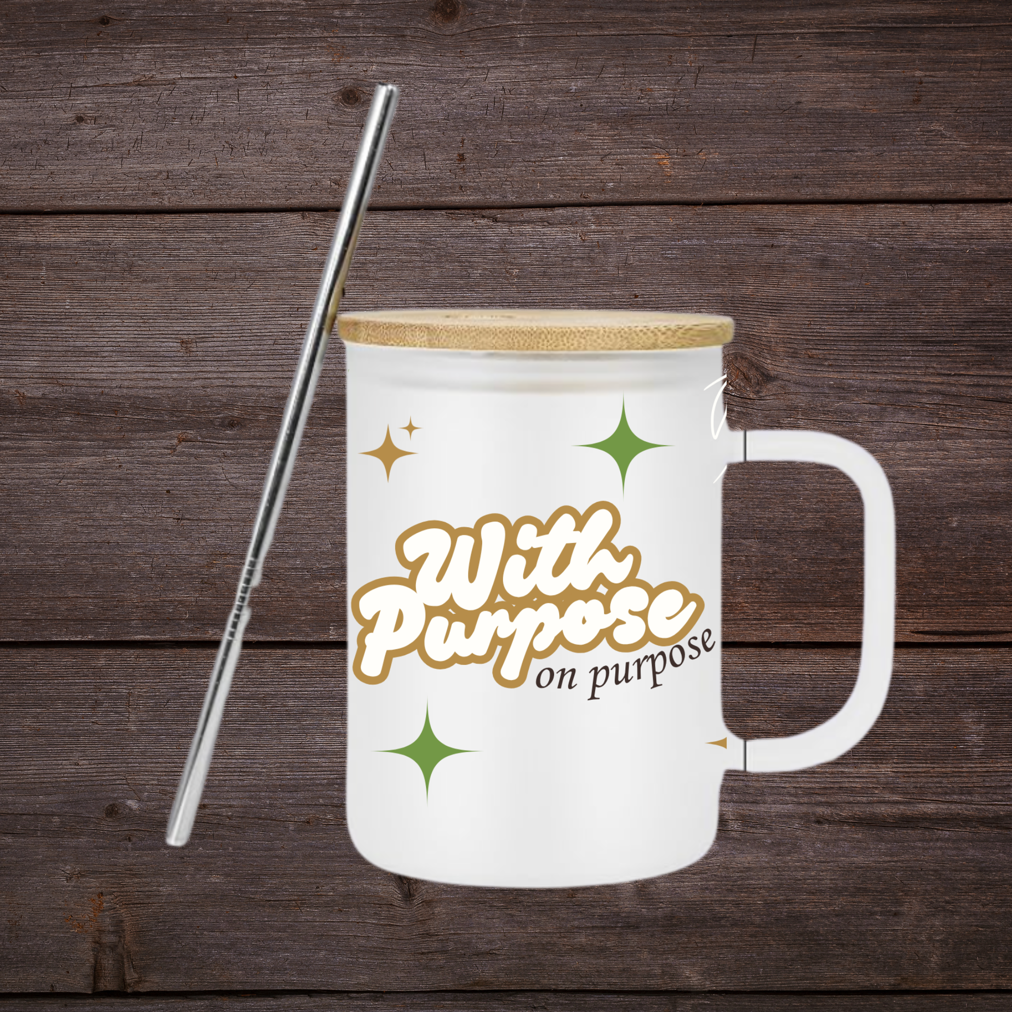With Purpose, On Purpose — Signature Tumbler