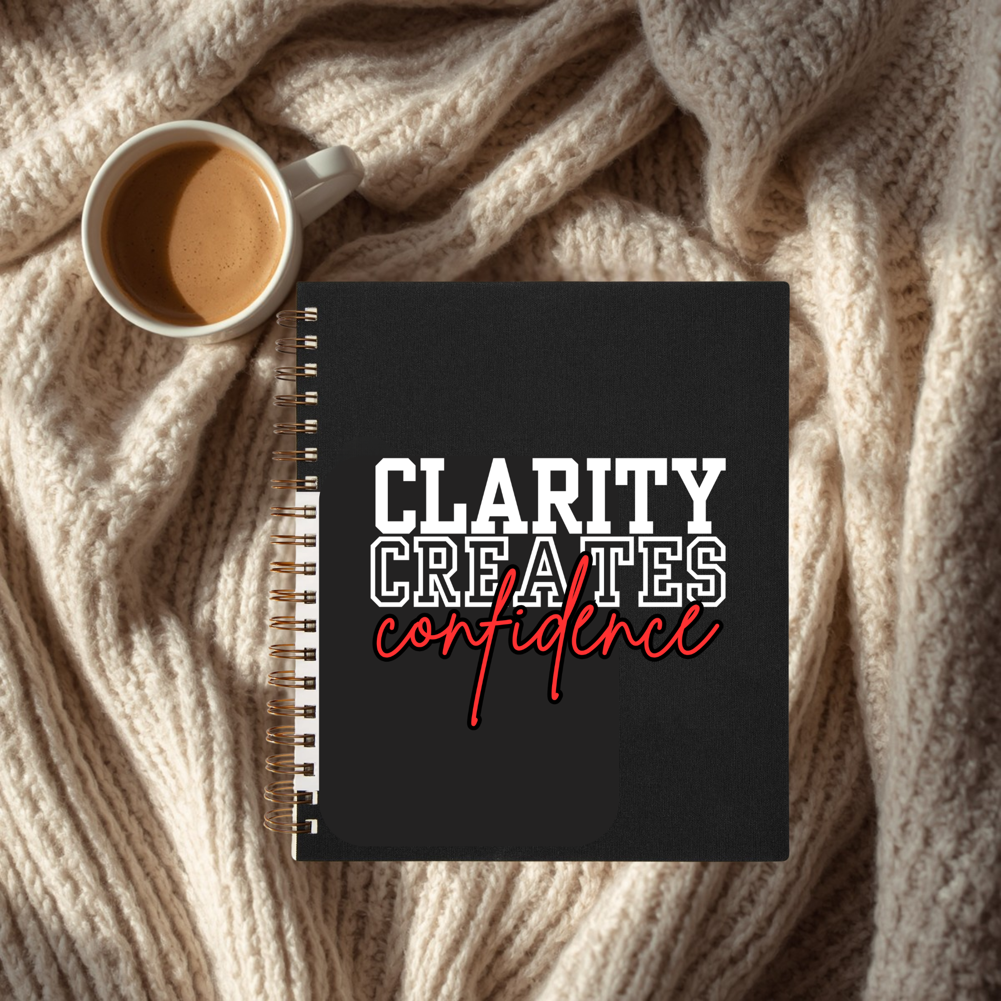 Clarity Creates Confidence Undated 52 Week Planner
