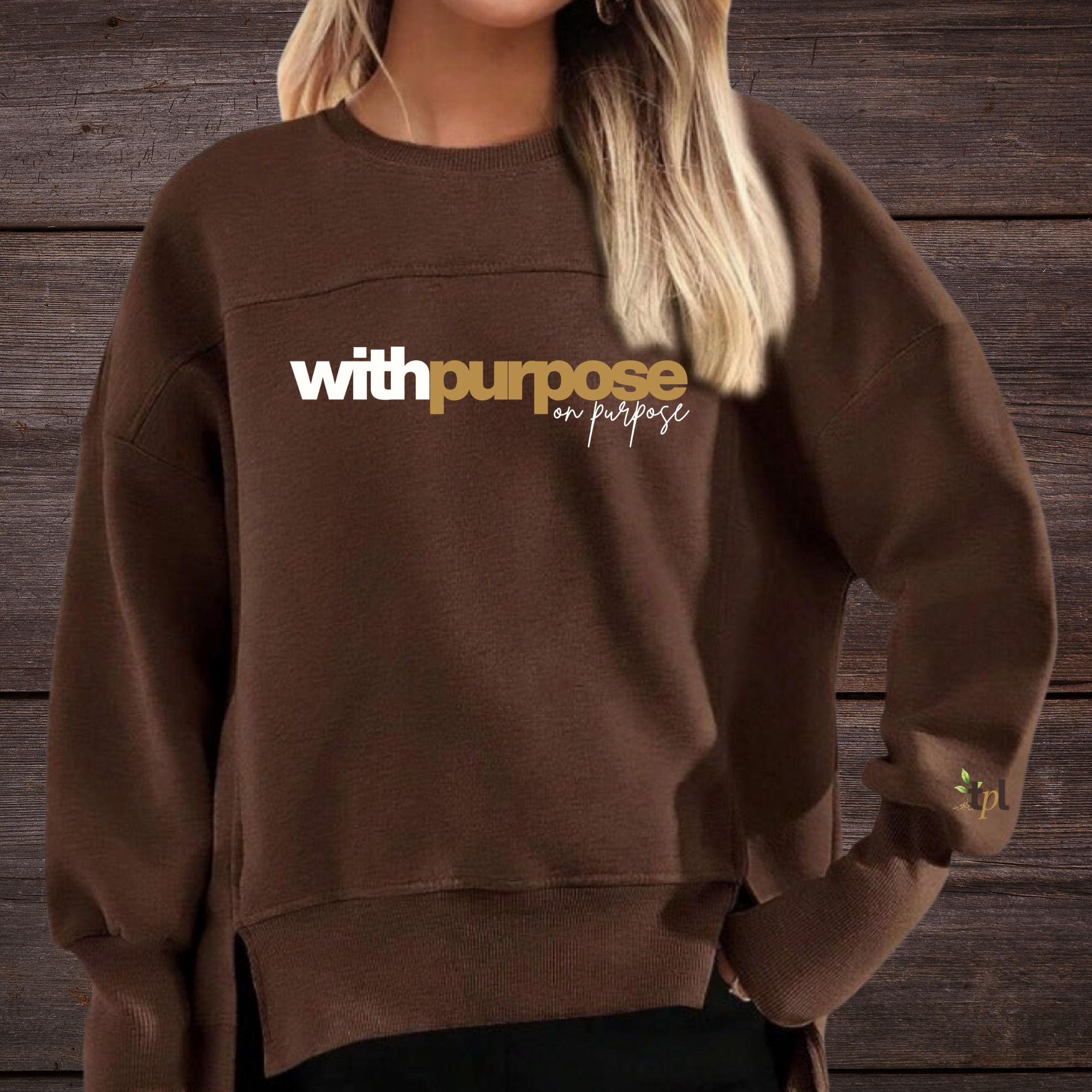With Purpose, On Purpose — Signature Sweatshirt