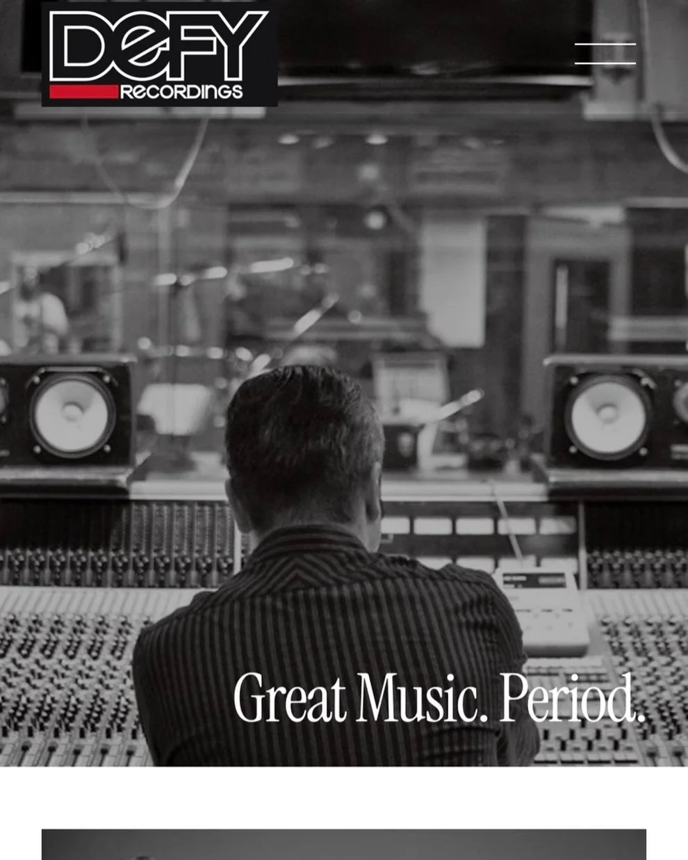 Website back up and running! Thanks to @tommy_dietz for his expertise in making it happen. Stay tuned for updated discographies for music and film. More to come. #defyrecordings