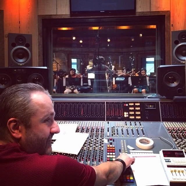 Mixing strings today reminds me of the privilege to record real strings with actual players, beautiful arrangements and stellar compositions. The library sounds are cool, but you can't beat a room filled with THAT sound. Here with my friend @iypmusic