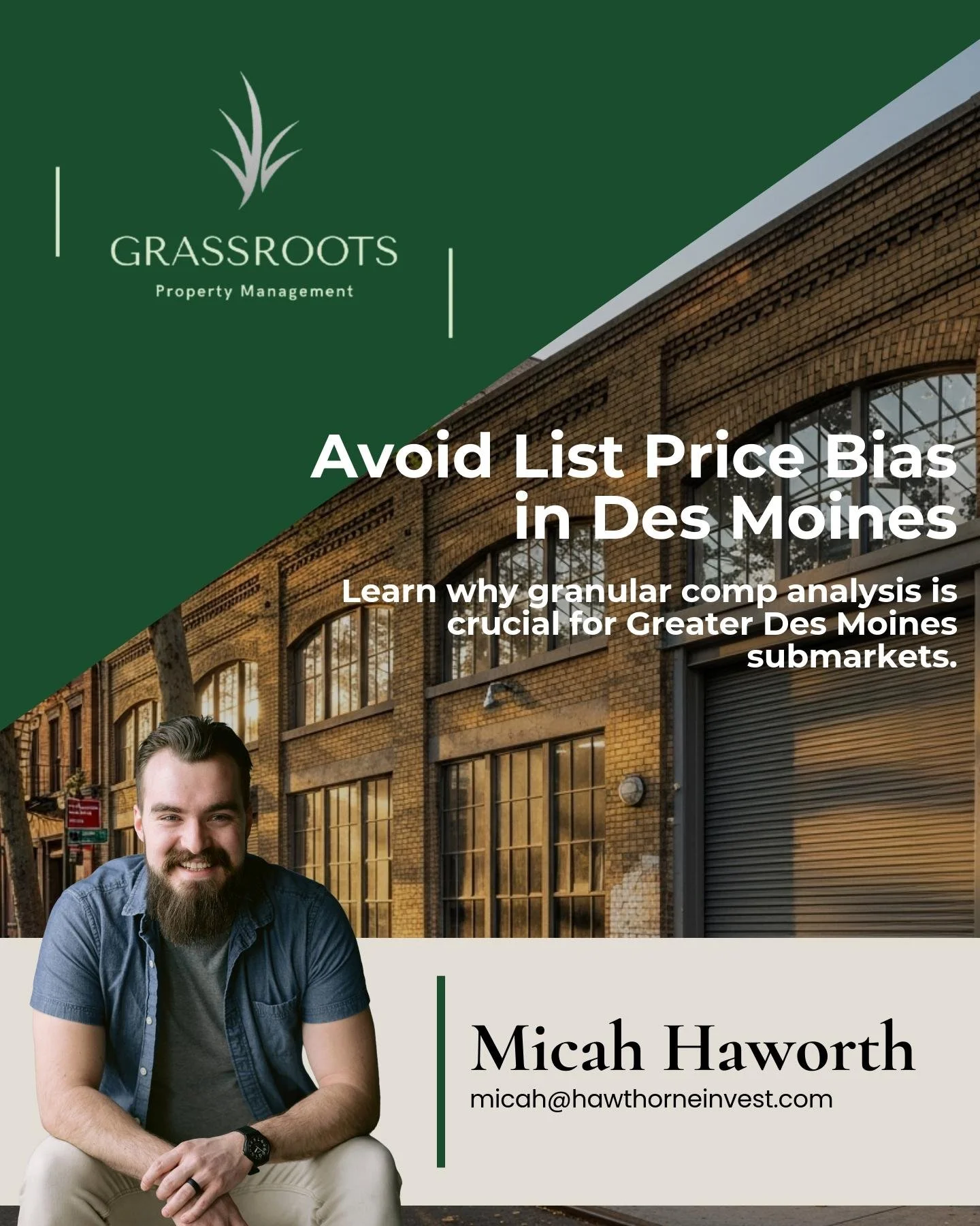 A granular comp analysis is your single best defense against list price bias in Greater Des Moines submarkets.

Treating West Des Moines or Polk County as one big market often means missing real rent premiums and value differences between neighborhoo