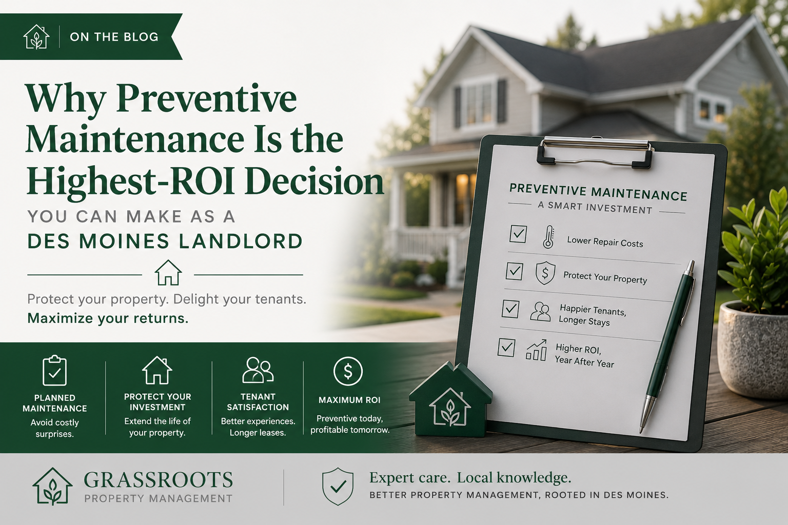 Why Preventive Maintenance Is the Highest-ROI Decision You Can Make as a Des Moines Landlord