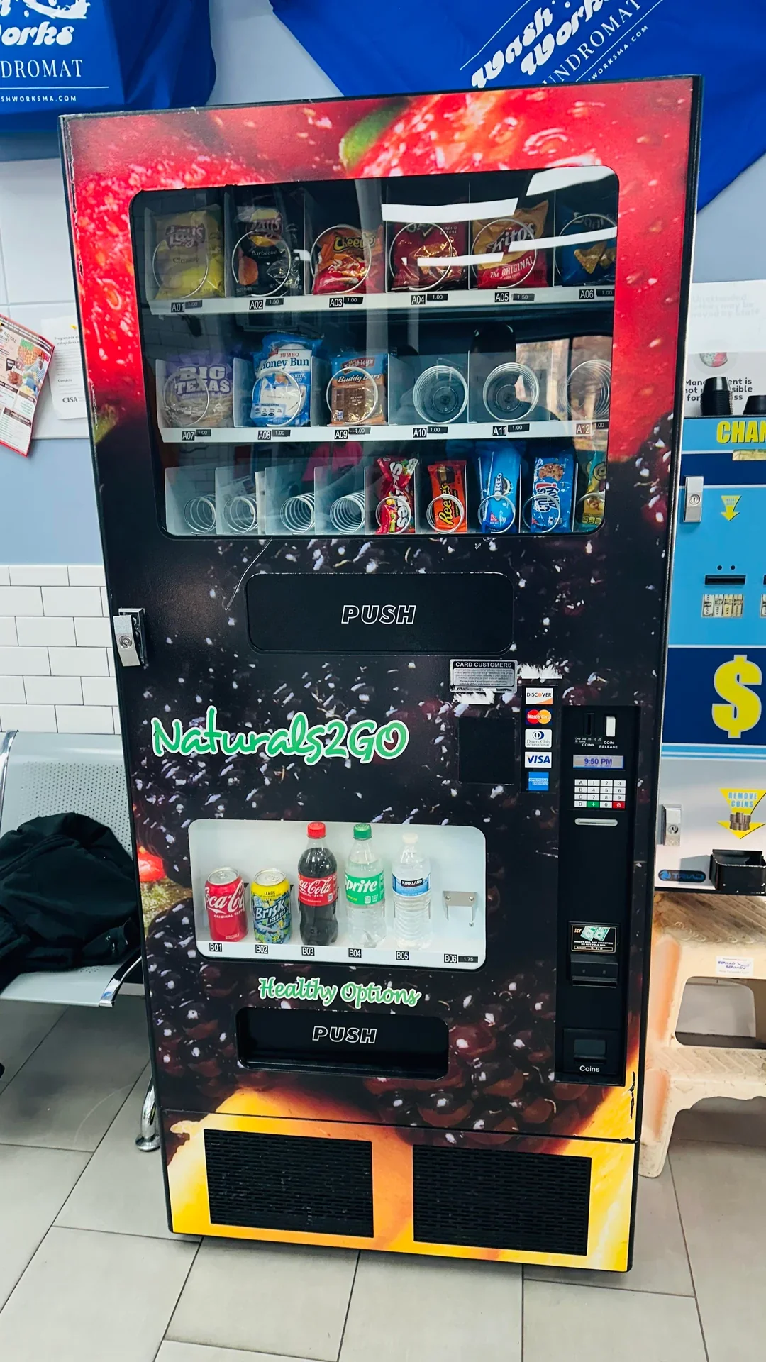 Snack & Drink Combo Machine