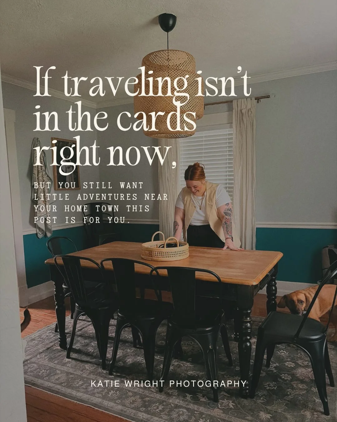 Who says adventure has to involve a plane ticket? 

Some of my favorite memories &amp; little stories have happened an hour from home (or less). I&rsquo;m putting together a little guide of places worth wandering, eating, reading, sipping, and explor