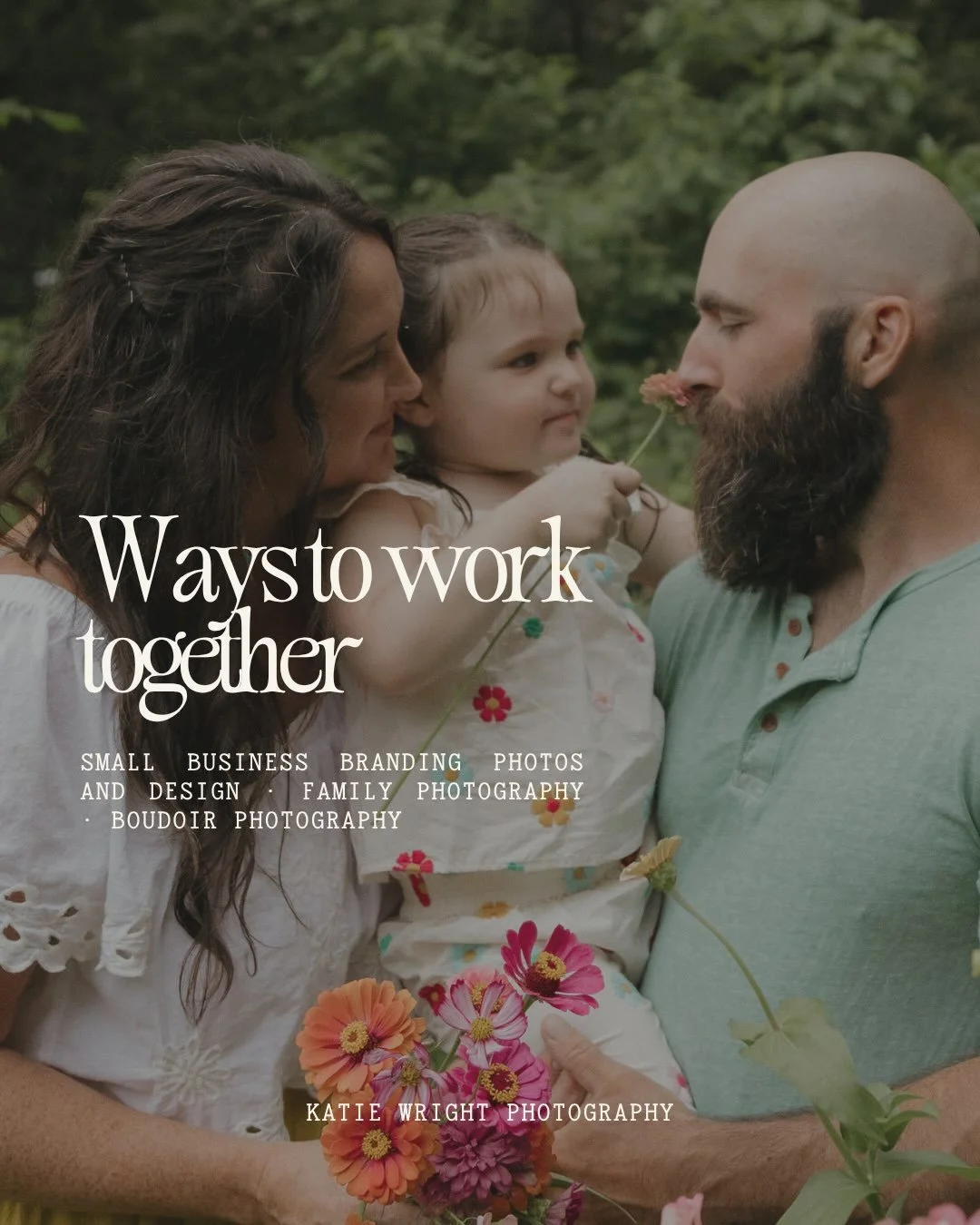 If you need the update - my business model is basically: let people be people.

Whether I&rsquo;m photographing your weird little family, helping you build a brand that actually looks like YOU, or reminding you during a boudoir session that no, you d