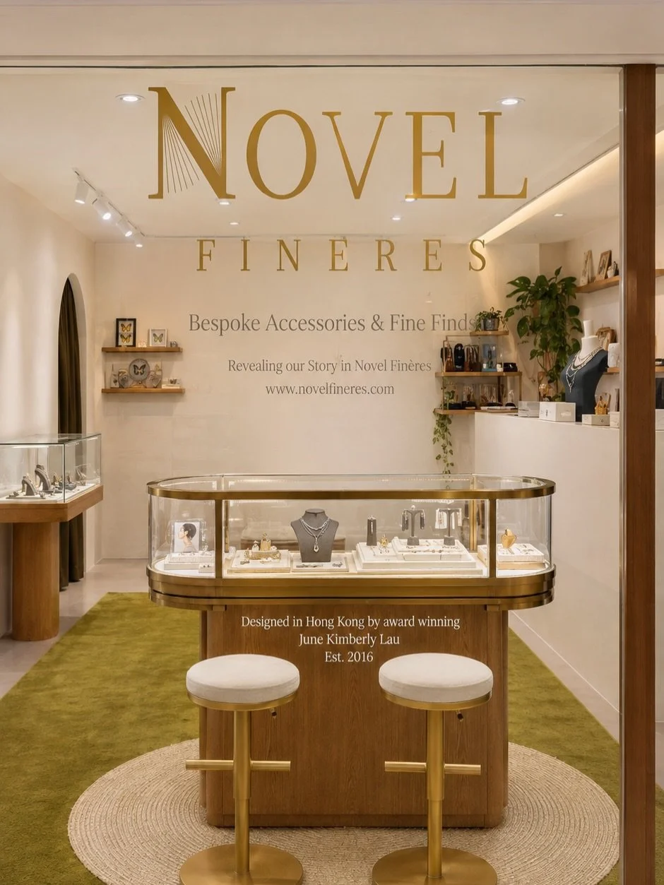 Now at Novel.

Some of our favourite natural diamond pieces are now on display at Novel, The Peninsula Hong Kong. A lovely opportunity to experience The Society in person, in rather beautiful surroundings.
Discover the collection at Novel throughout 